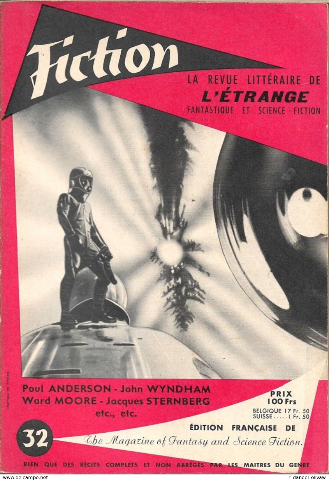 Fiction N° 32, Juillet 1956 (TBE) - Fiction