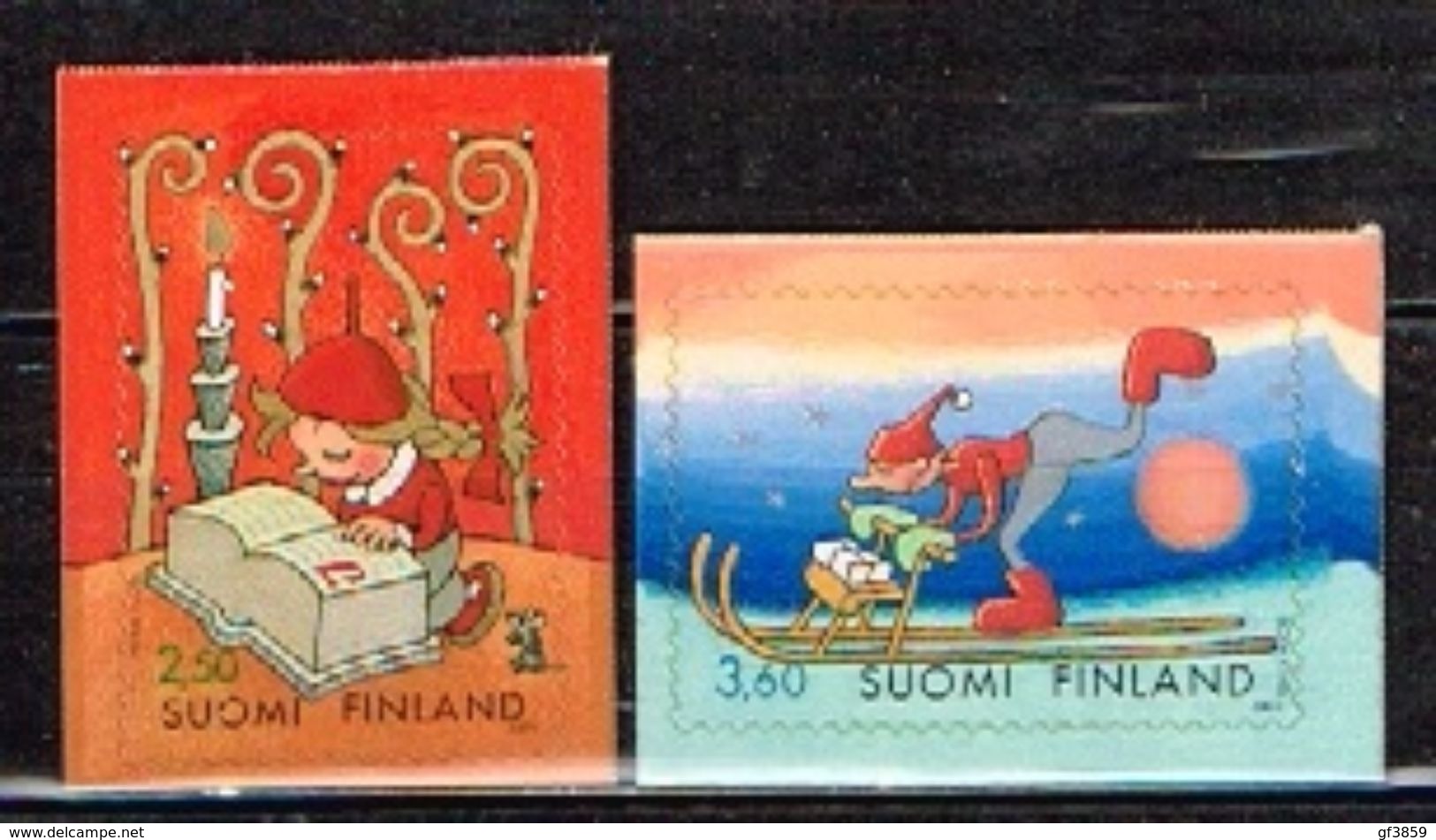 FINLANDE / Neuf **/MNH**/ 2001 - Noêl - Unused Stamps