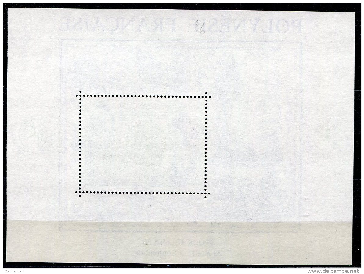 3646  -  POLYNESIE   BF 12 **  "Stockholmia 86"   1986       SUPERBE - Blocks & Sheetlets