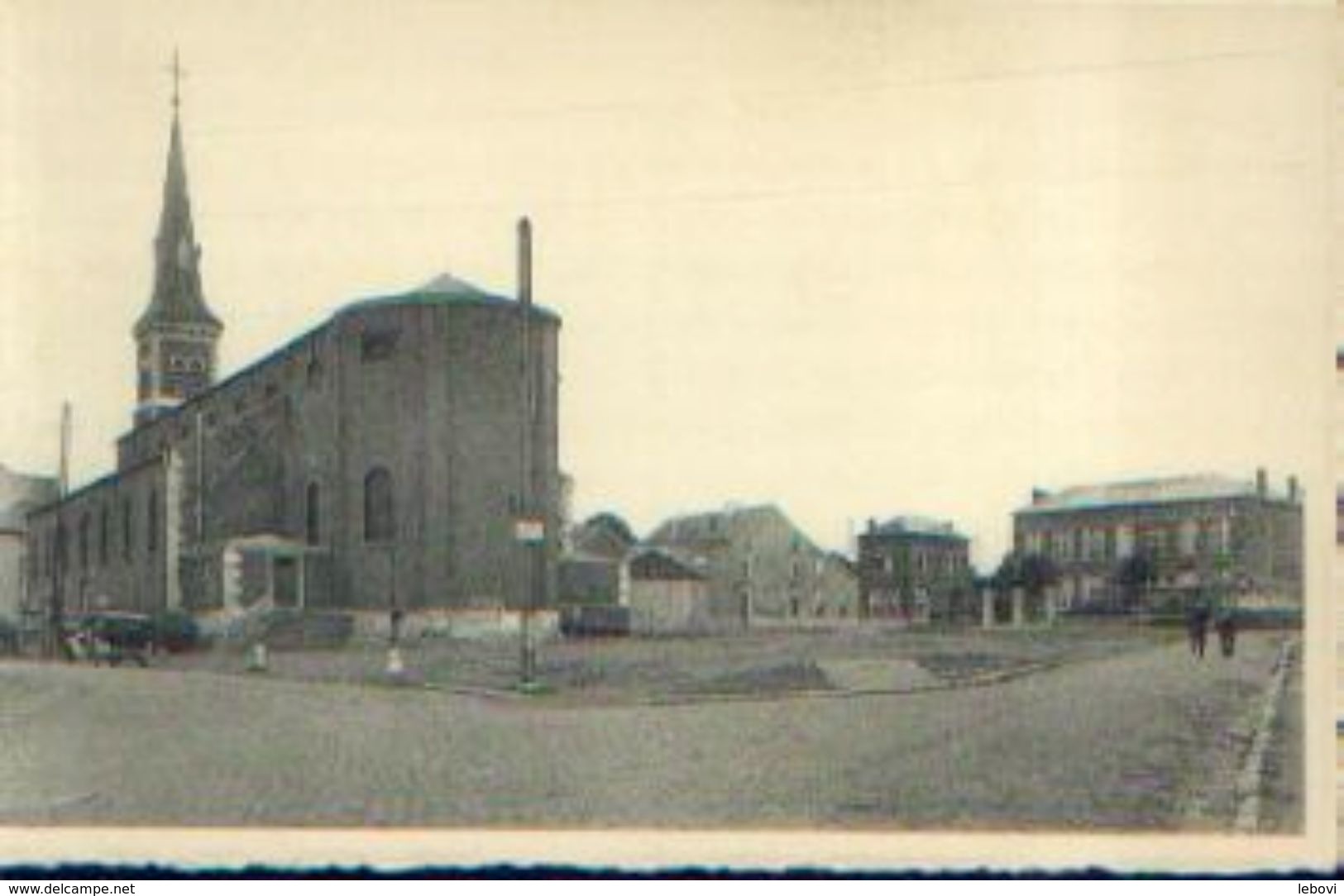 COURCELLES &ldquo;Place Ferrer &ndash; Eglise St-Lambert&rdquo; - Nels - Courcelles