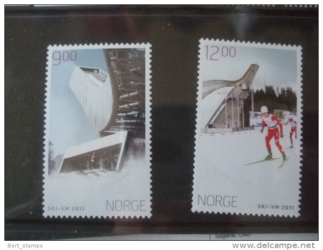 Noorwegen, Norge 2011  MNH Mi Nr 1746 - 1747 Ski Sport - Nuovi