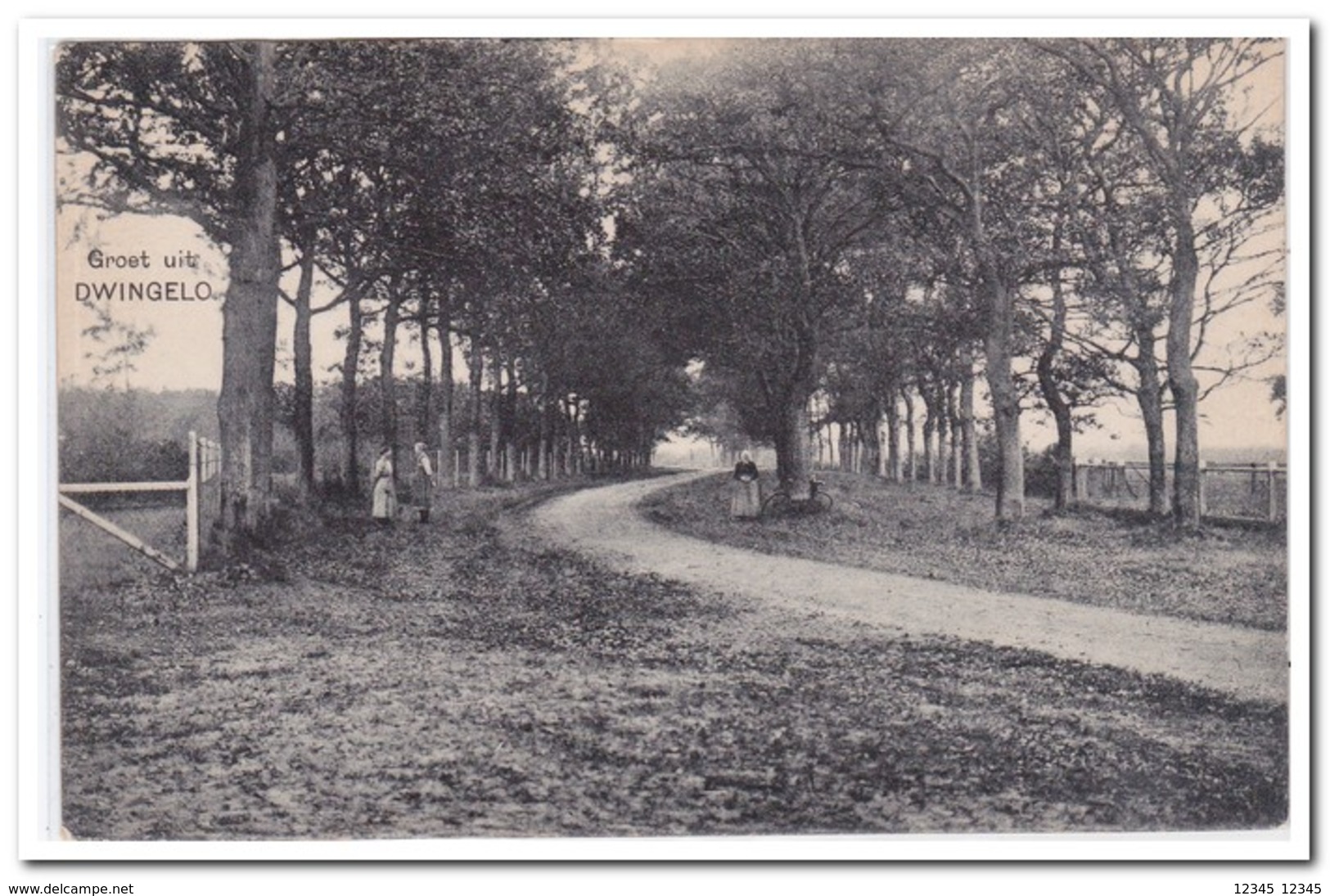 Dwingelo, Groet Uit ( Linksboven Knik ) - Dwingeloo