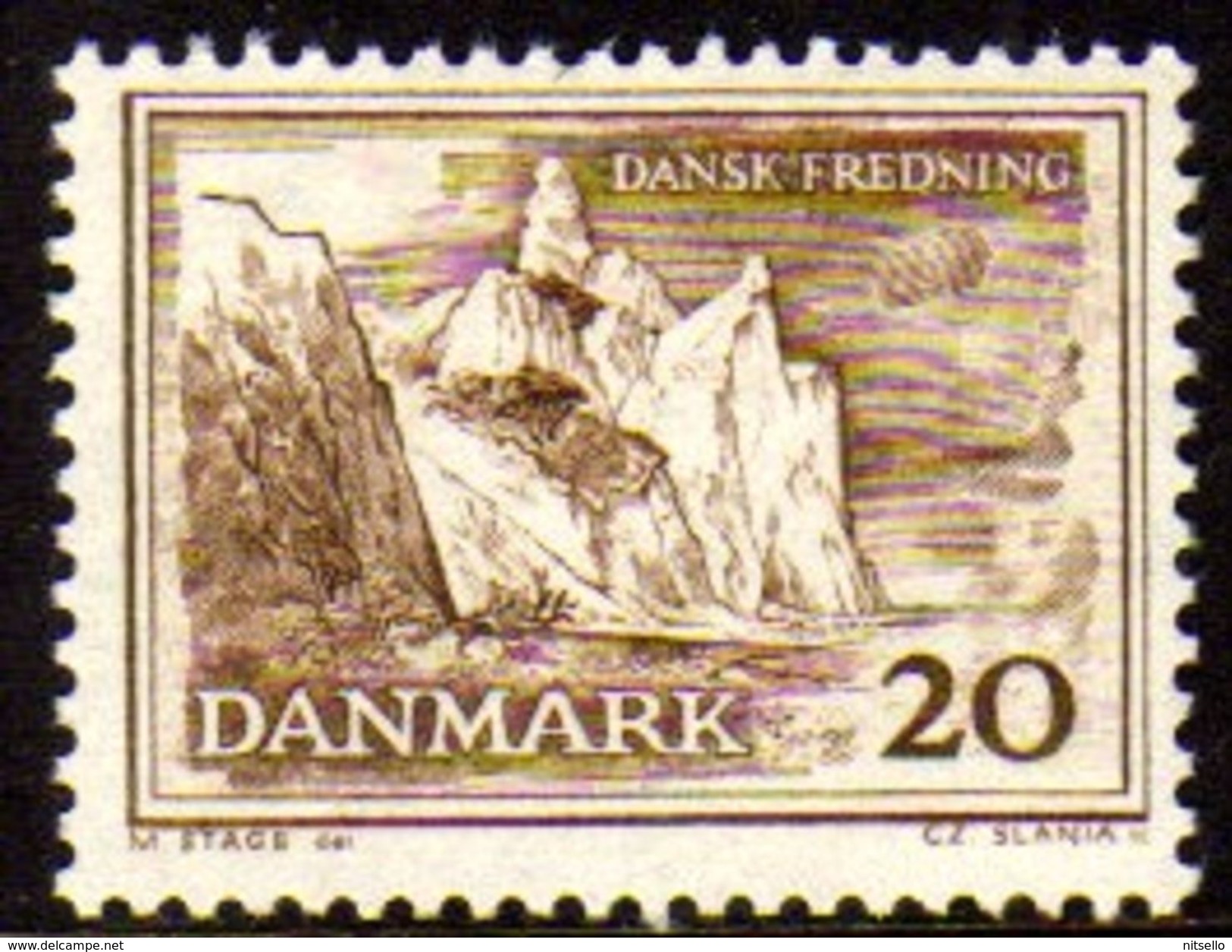 LOTE 2205  ///  DINAMARCA 1964    YVERT Nº: 416  **MNH - Unused Stamps