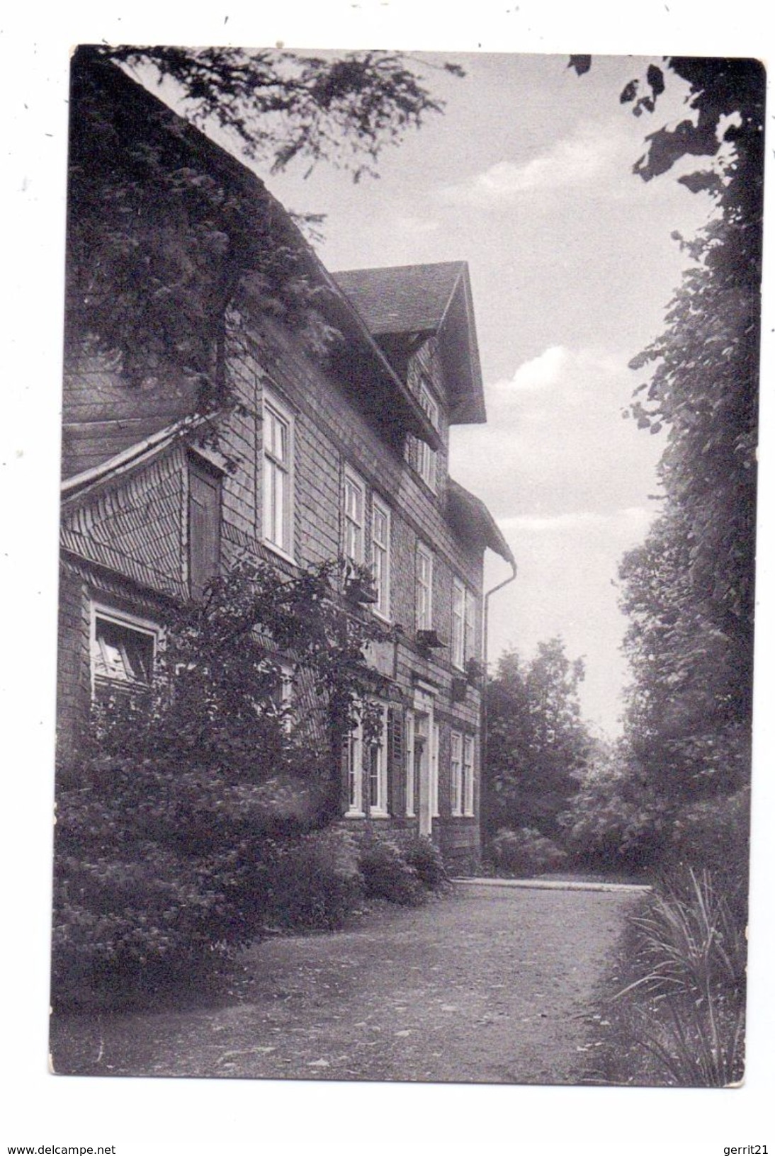 5928 BAD LAASPHE - OBERNDORF, Haus ELIM, 50er Jahre - Bad Laasphe