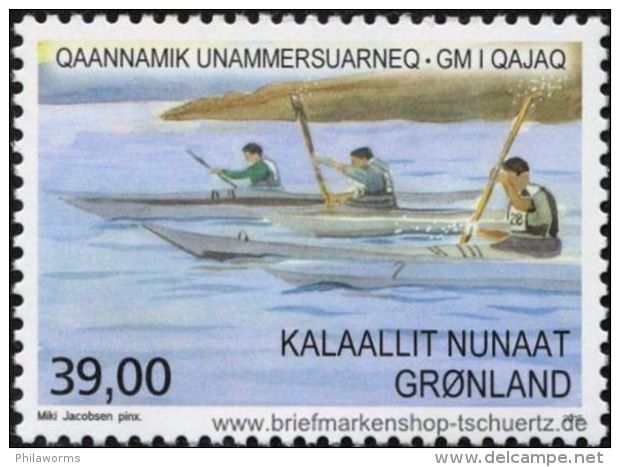 Grönland 2016, Mi. 728-30 A ** - Nuevos