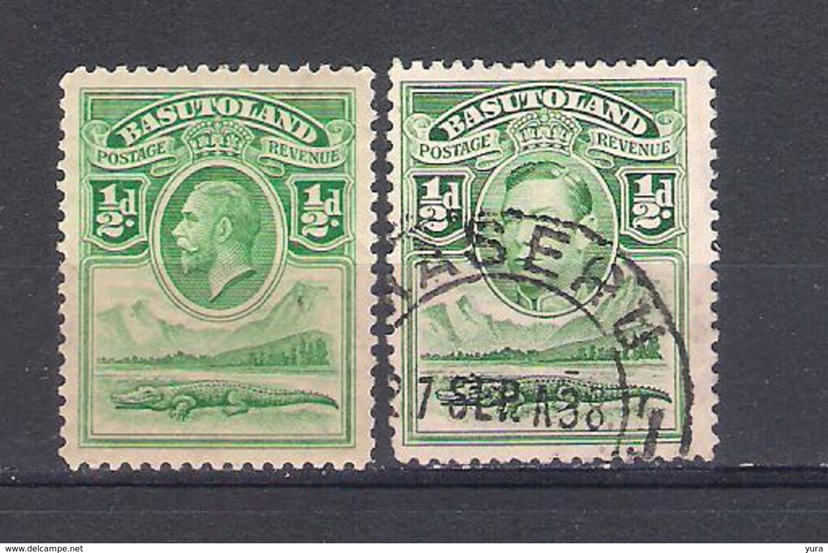 Basutoland 1933 Sc Nr 1 George V MNH, Used  (a2p8) - 1933-1964 Crown Colony