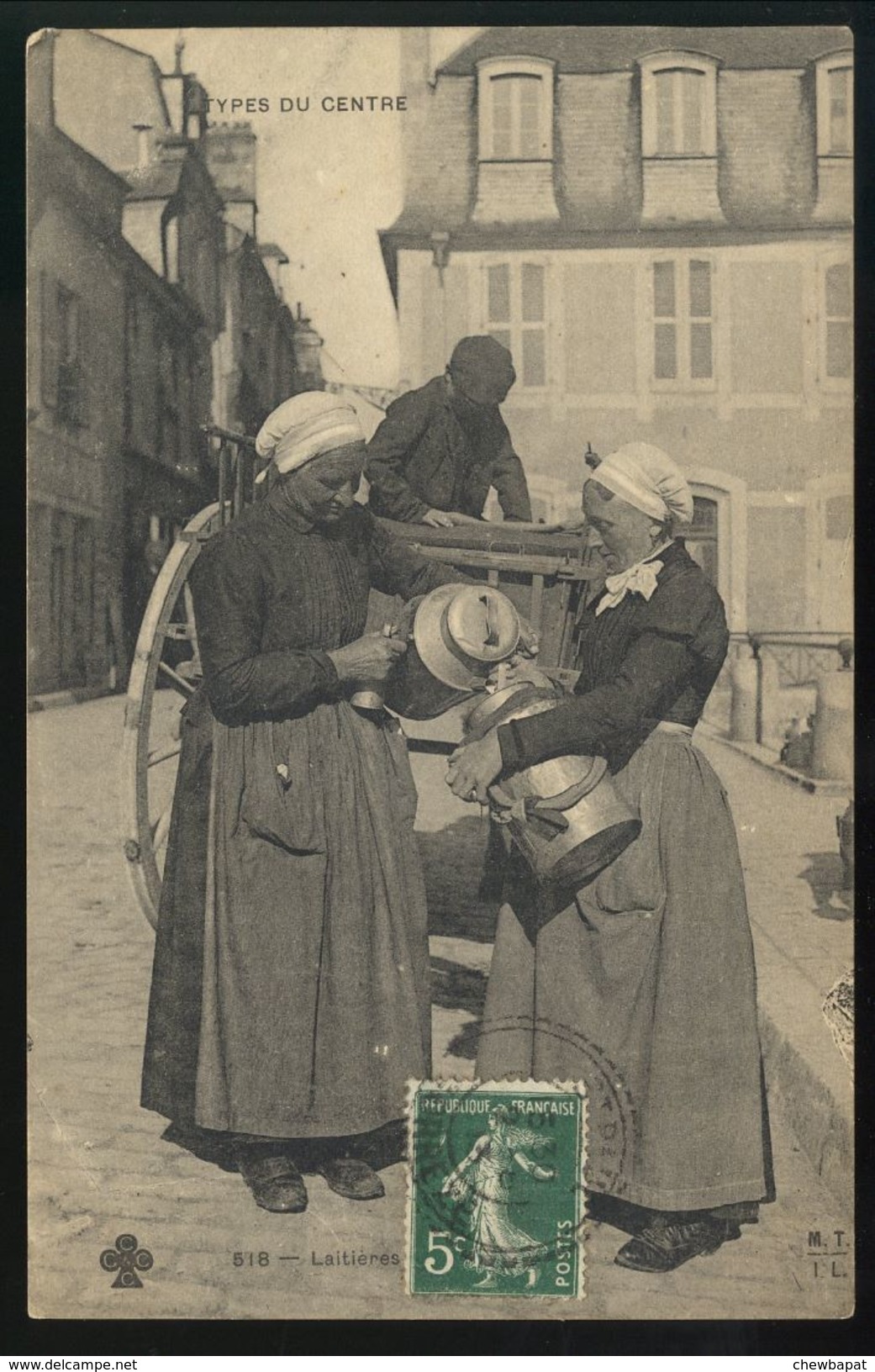 Types Du Centre - Laitières Berrichonnes - Vendedores Ambulantes