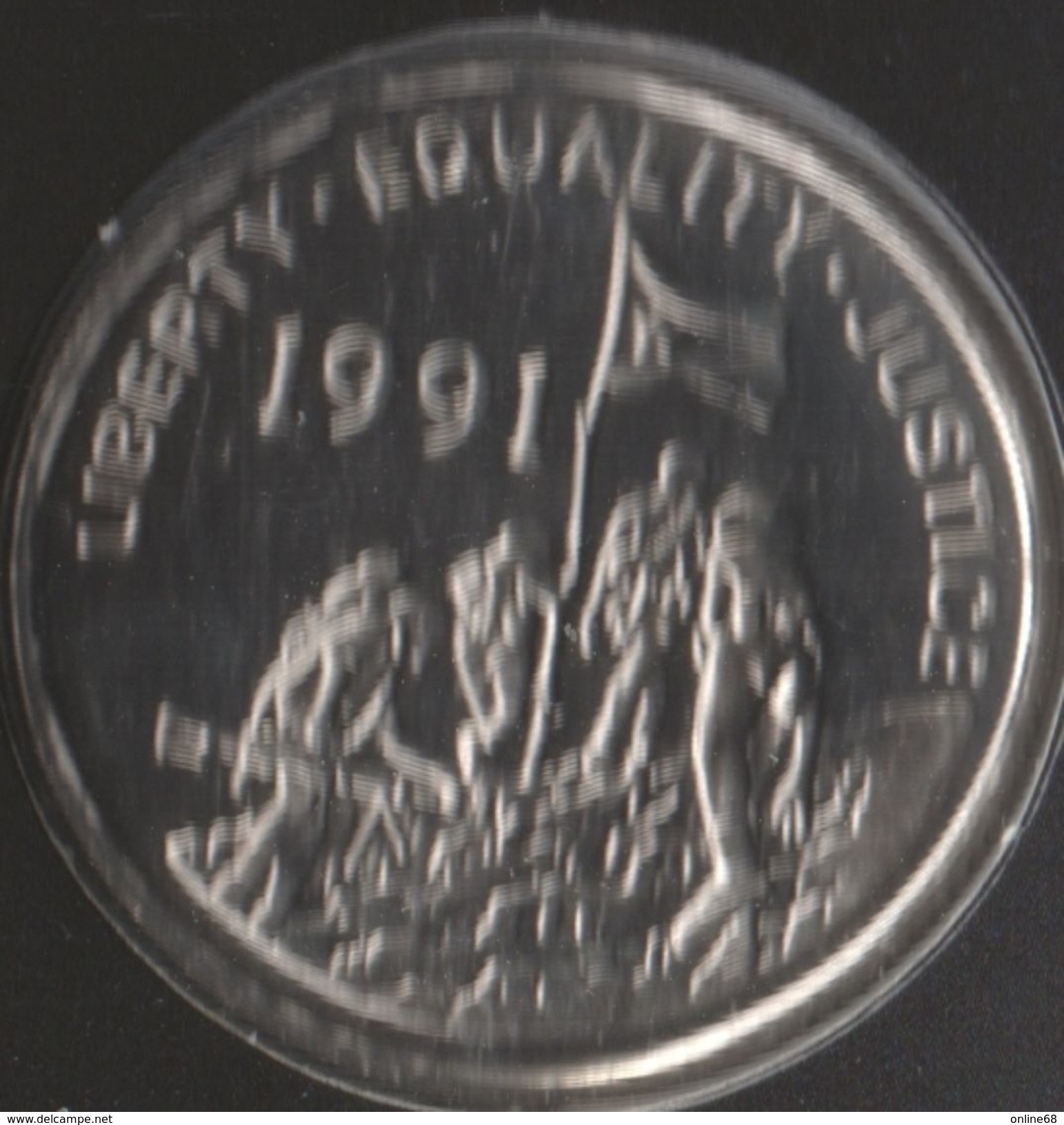 ERITREA 25 CENTS 1997 KM# 46 ANIMAL ZEBRE - Erythrée