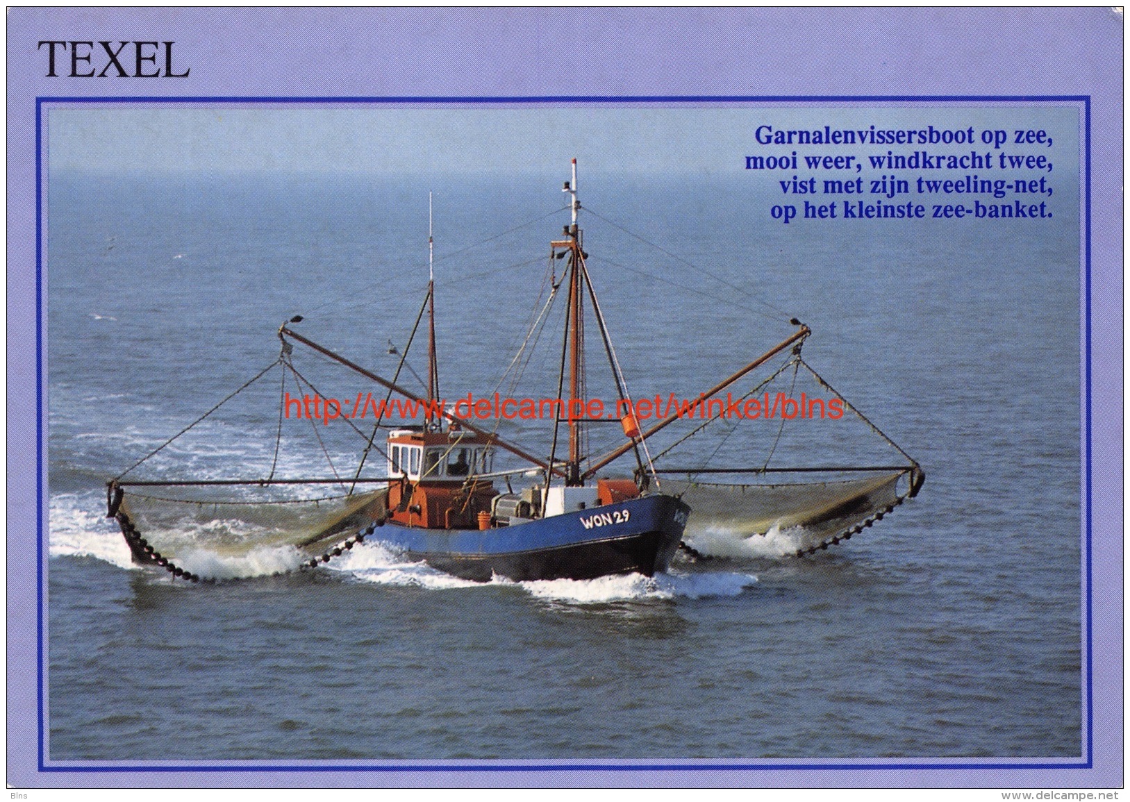 Garnalenvissersboot - Texel - Texel