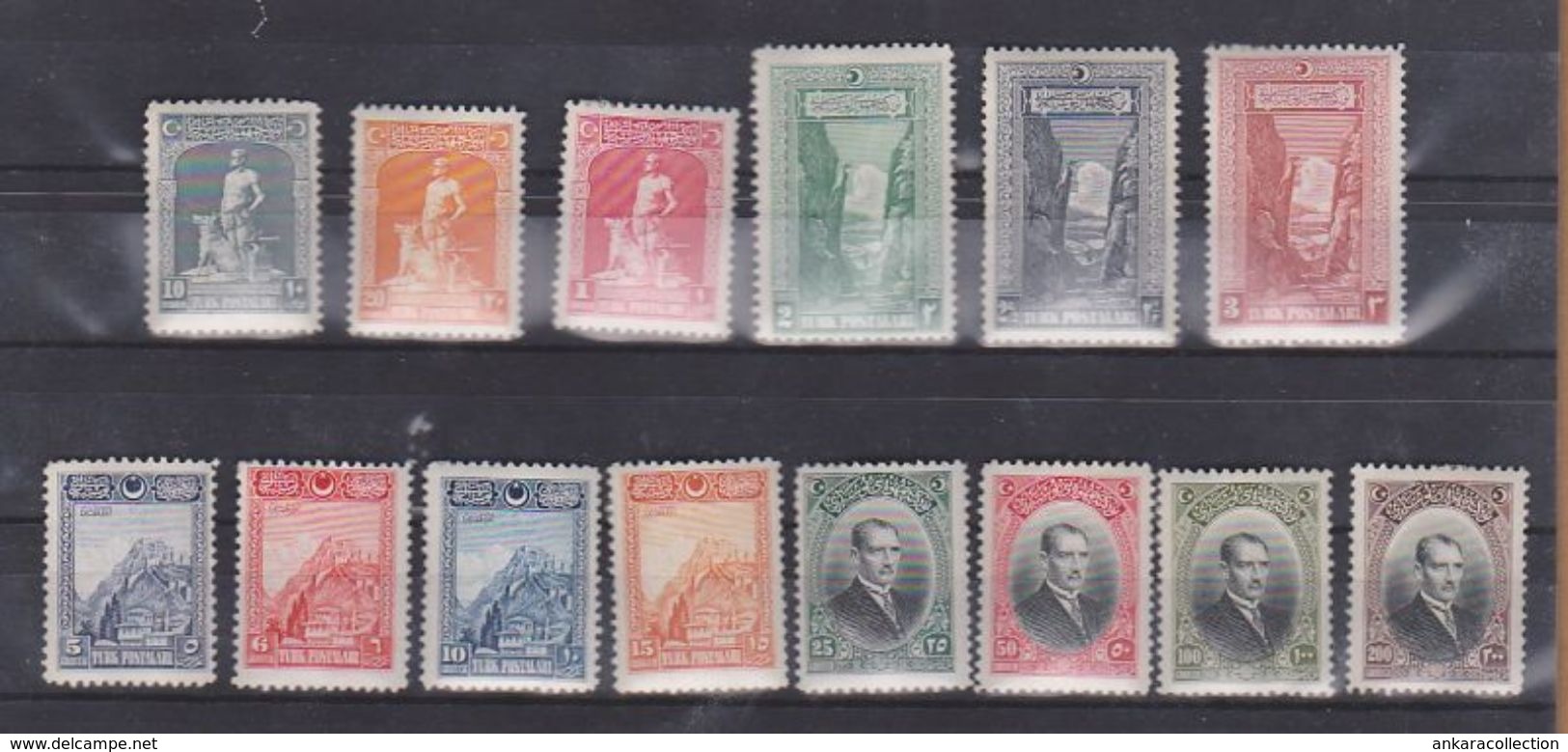 AC - TURKEY STAMP LONDON PRINTING POSTAGE STAMPS MNH MAY 1926 - Neufs