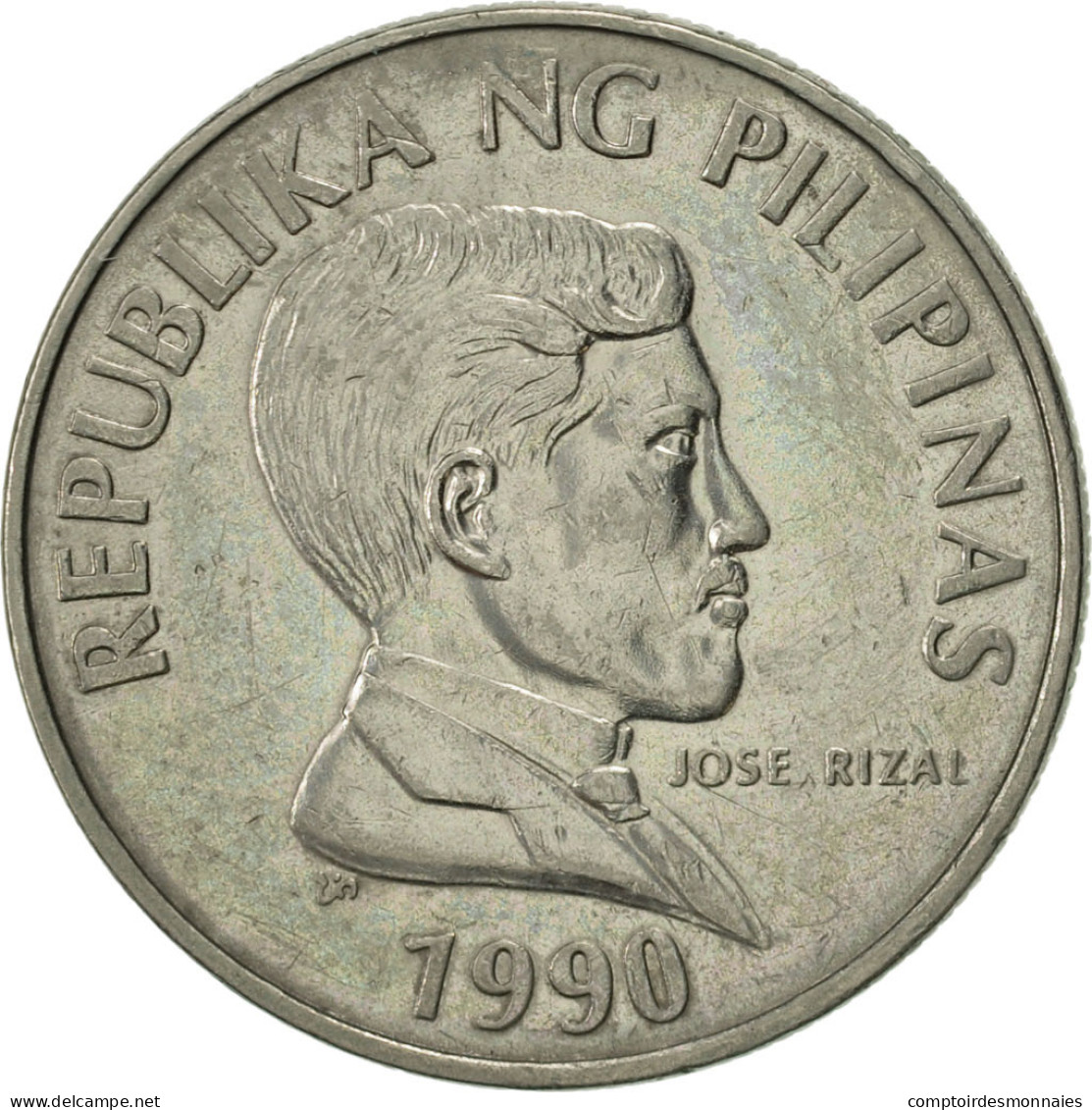 Monnaie, Philippines, Piso, 1990, SUP, Copper-nickel, KM:243.3 - Philippines