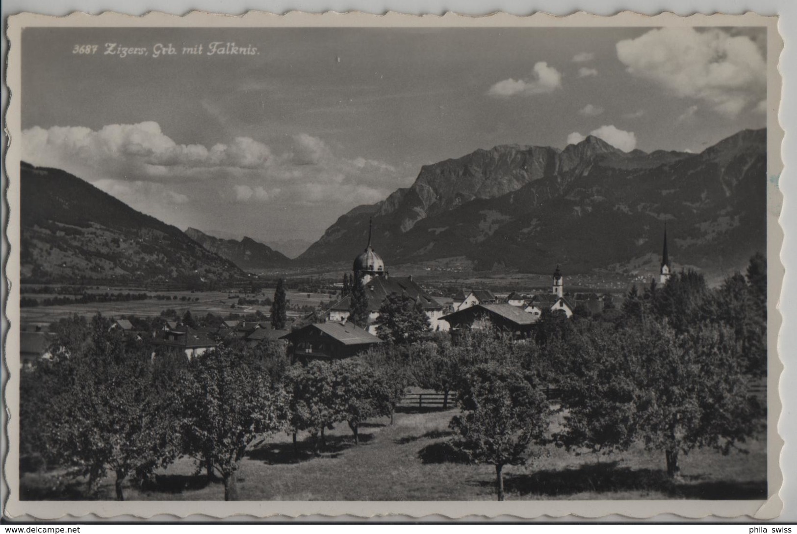 Zizers Mit Falknis - St. Johannes-Stift - Photo: Josef Fischer - Zizers