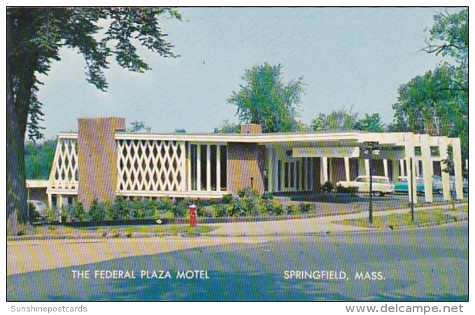 Massachusetts Springfield The Federal Plaza Motel - Springfield
