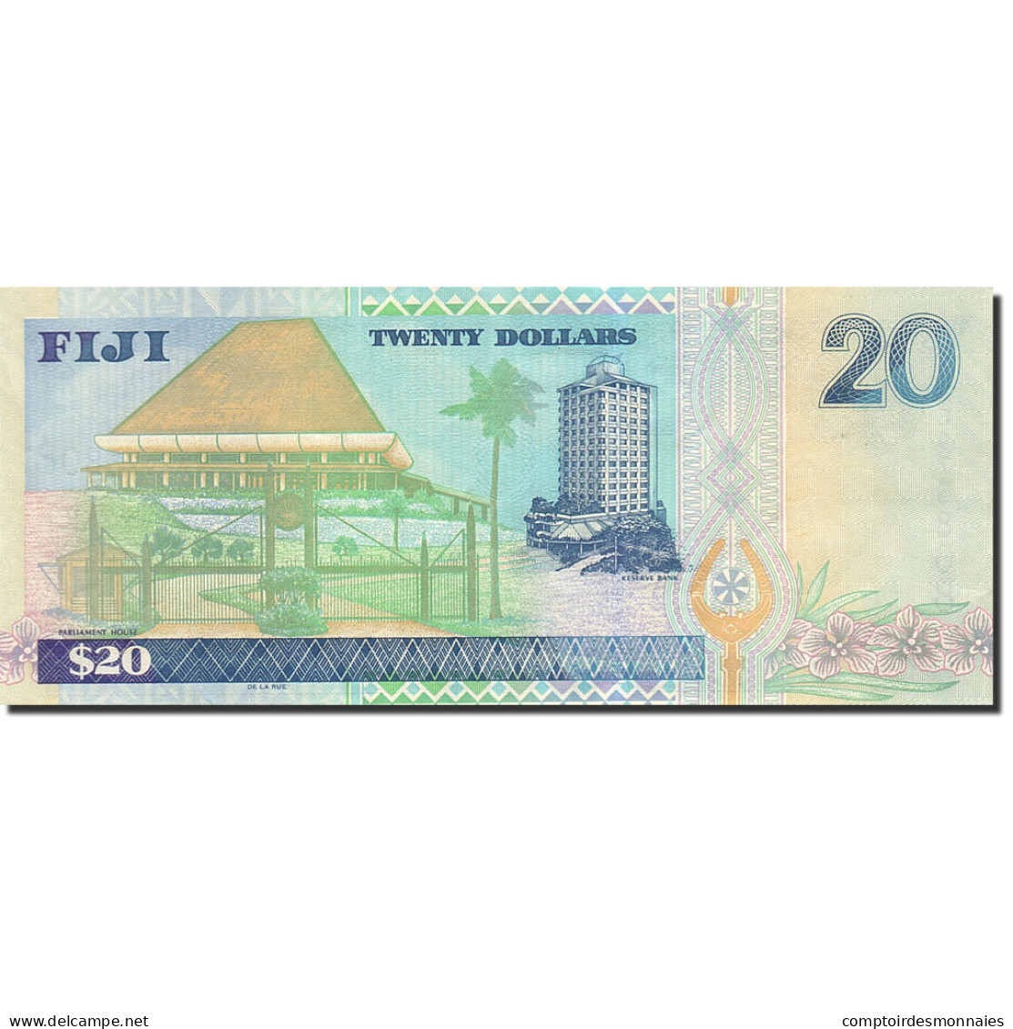 Billet, Fiji, 20 Dollars, 2002, Undated (2002), KM:107a, NEUF - Fiji