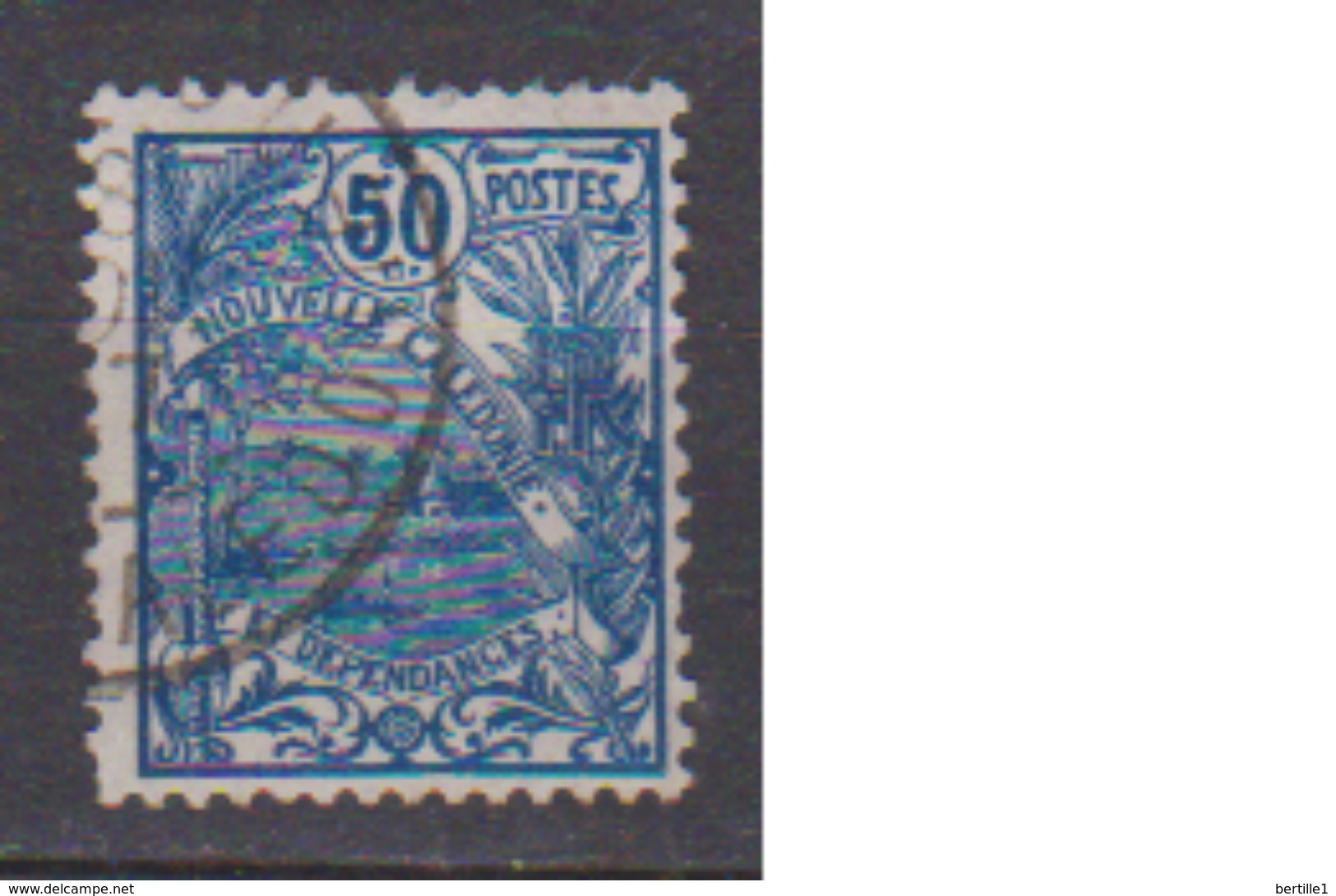 NOUVELLE CALEDONIE            N°  120    ( 1 ) OBLITERE         ( O 2590 ) - Oblitérés