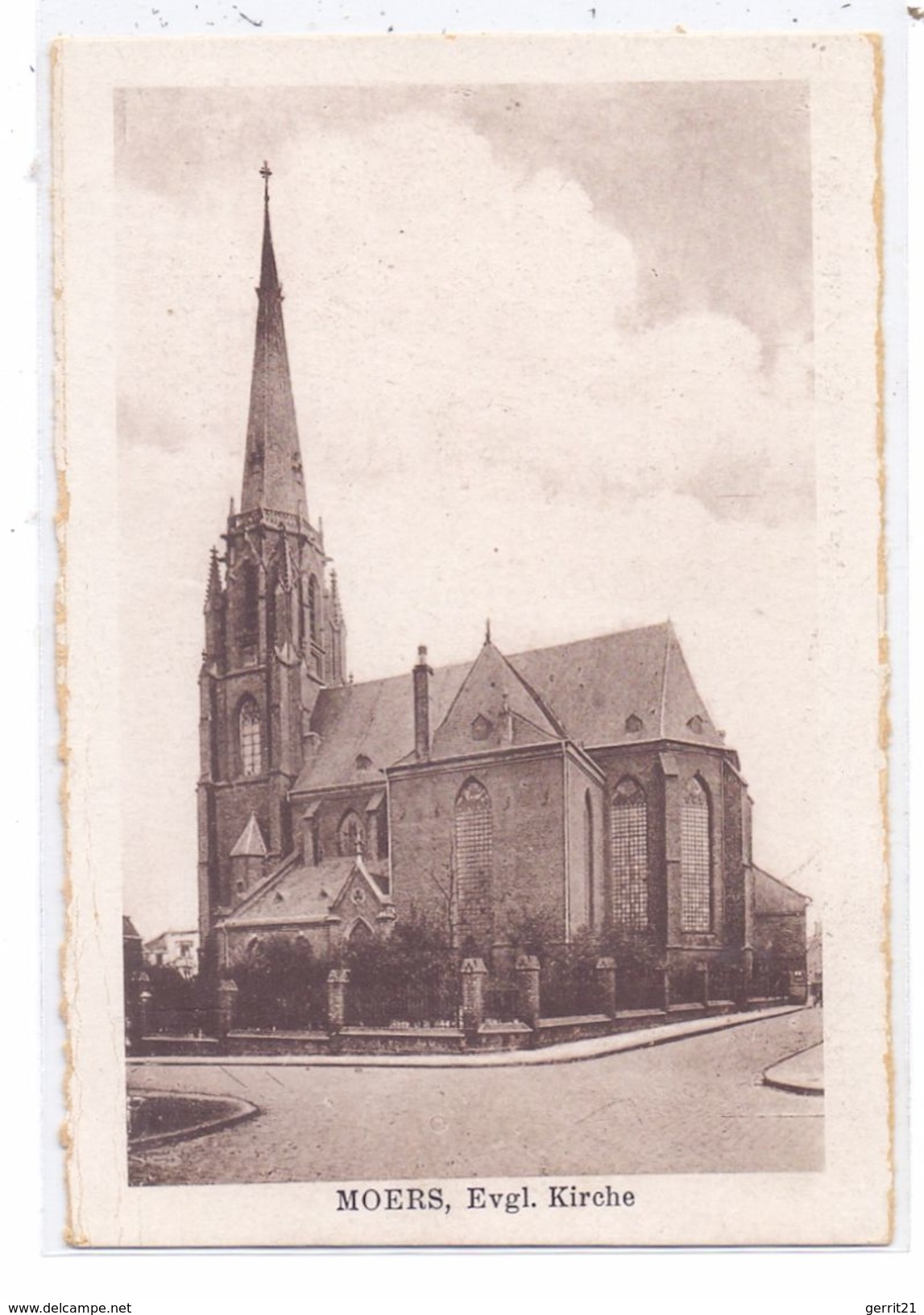 4130 MOERS, Evangelische Kirche - Moers