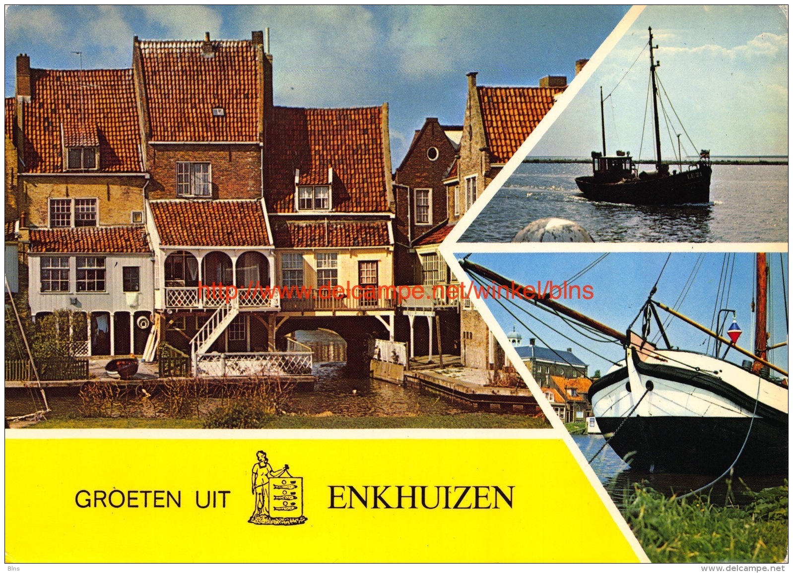 Achterzijde Spui Met Spuihuisje - Enkhuizen - Enkhuizen