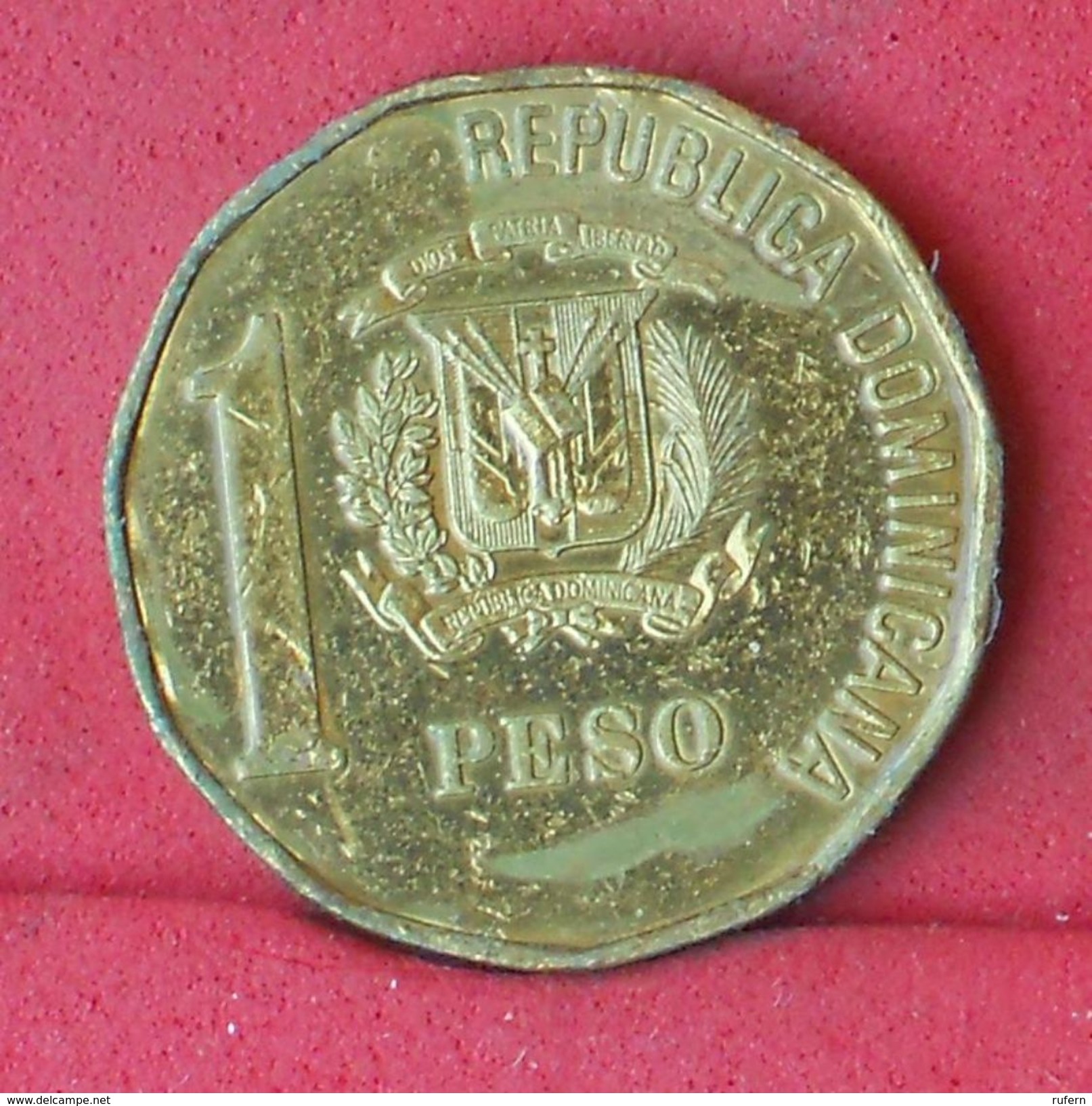 DOMINICANA 1 PESO 1992 - KM# 80,1 - (Nº18721) - Dominikanische Rep.