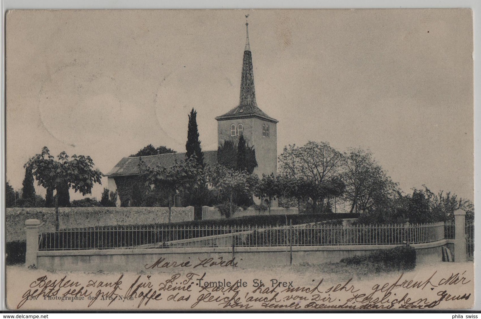 Temple De St. Prex - Photo Des Arts - Saint-Prex