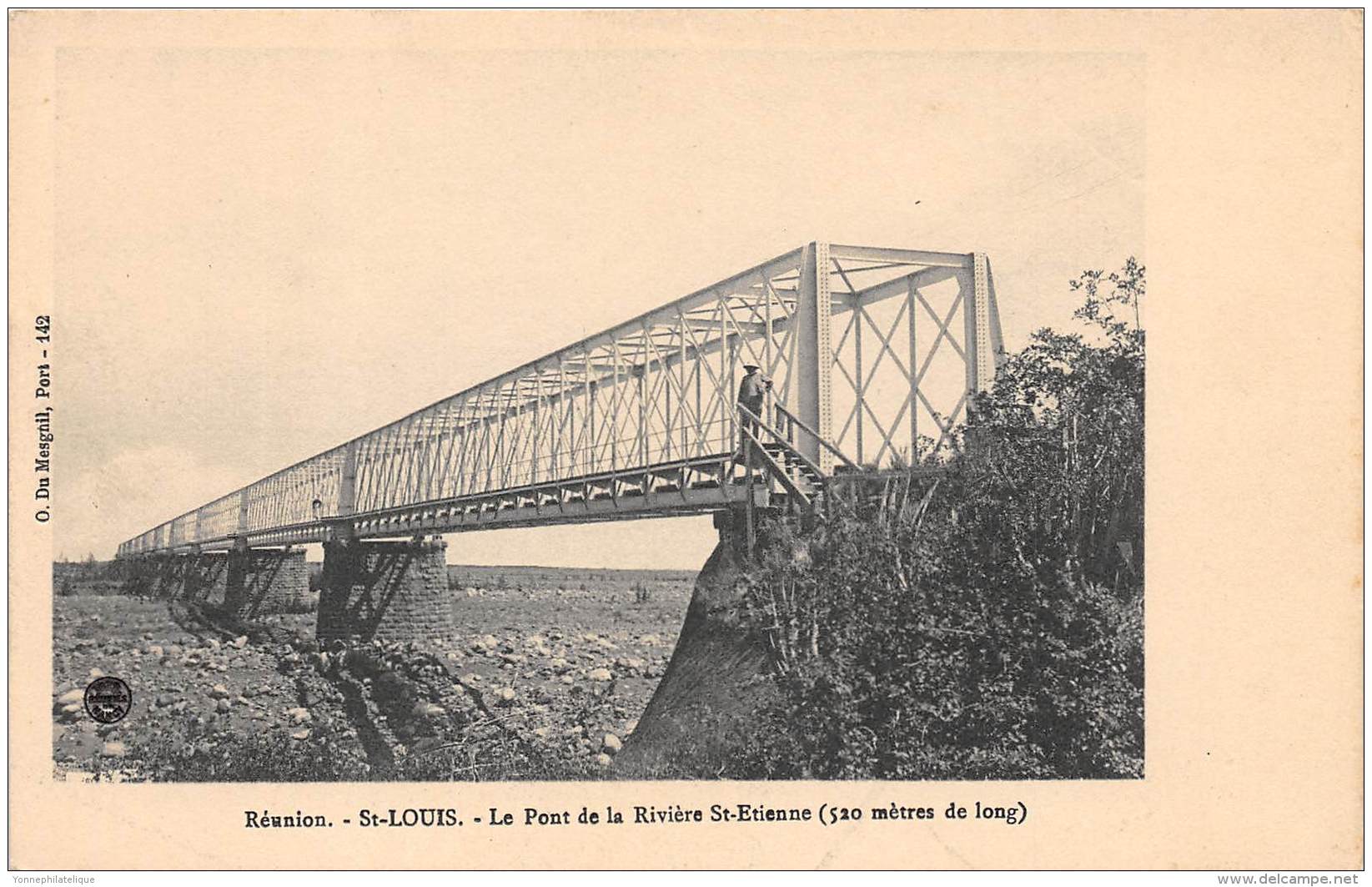 LA REUNION - Topo / Saint Louis - Le Pont De La Rivière St Etienne - Reunion