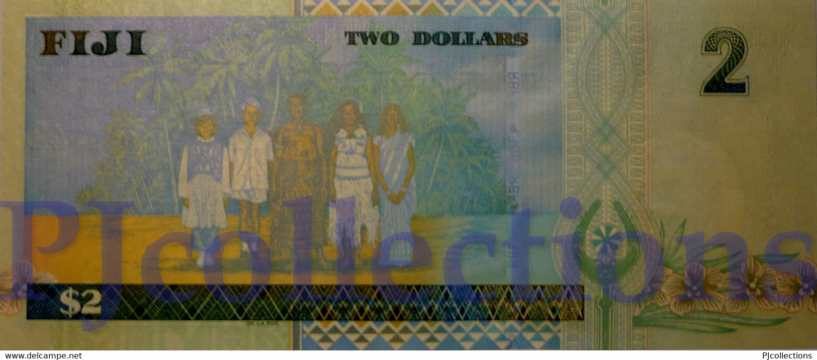 FIJI 2 DOLLARS 2002 PICK 104a UNC - Fiji