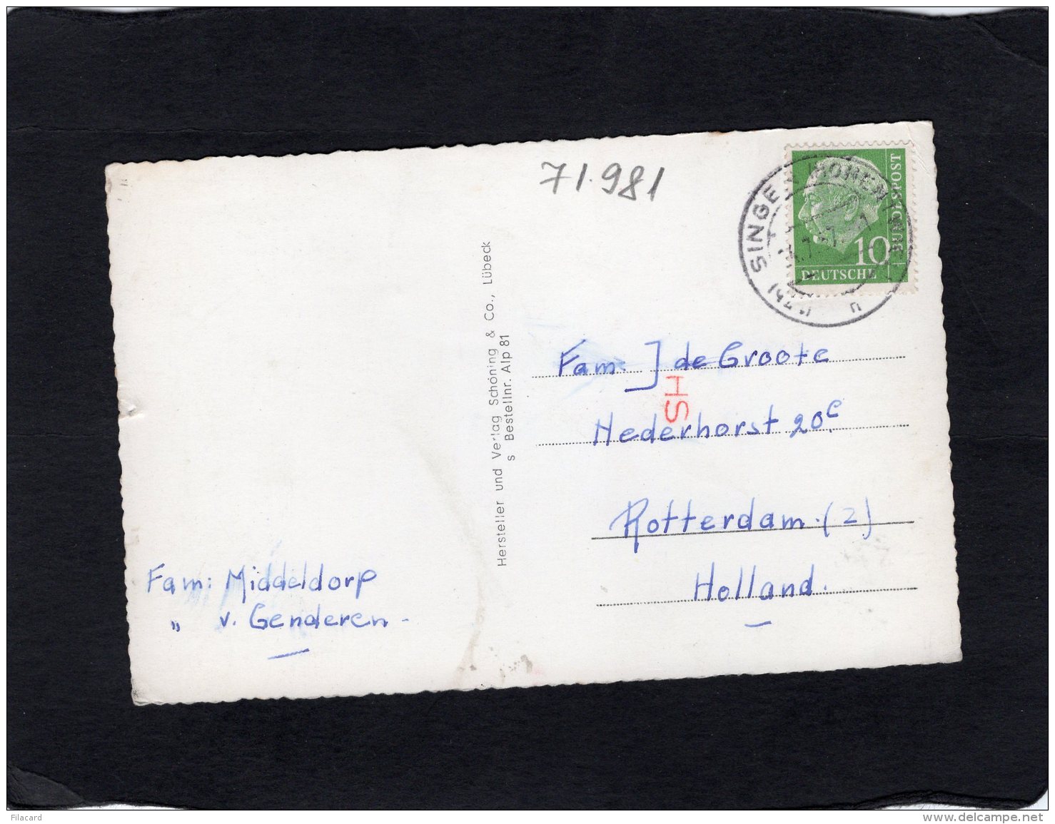 71981    Germania,   Gruss Aus  Alpirsbach Im  Schwarzwald,  VG - Alpirsbach