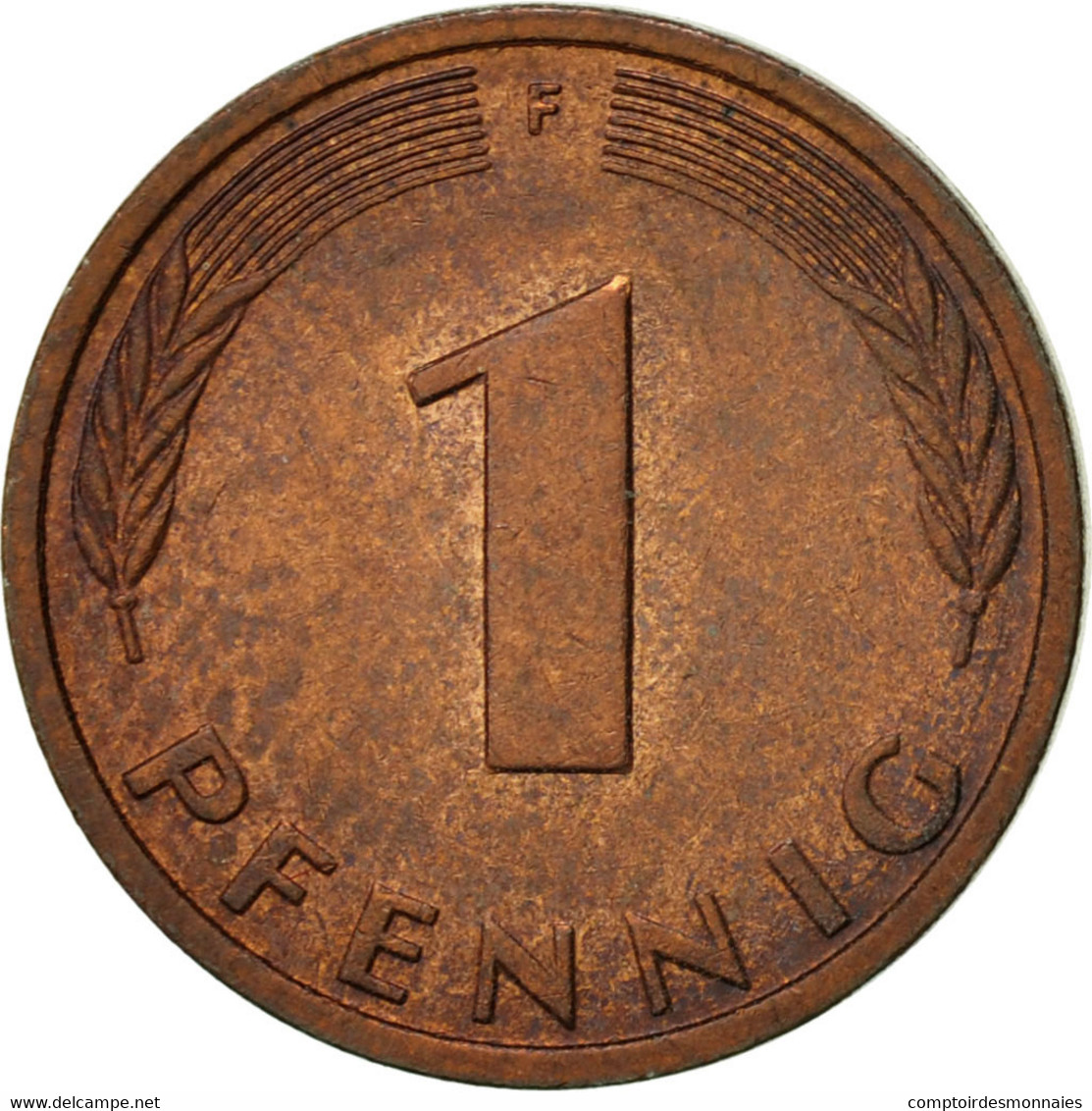 Monnaie, République Fédérale Allemande, Pfennig, 1991, Stuttgart, TTB, Copper - 1 Pfennig