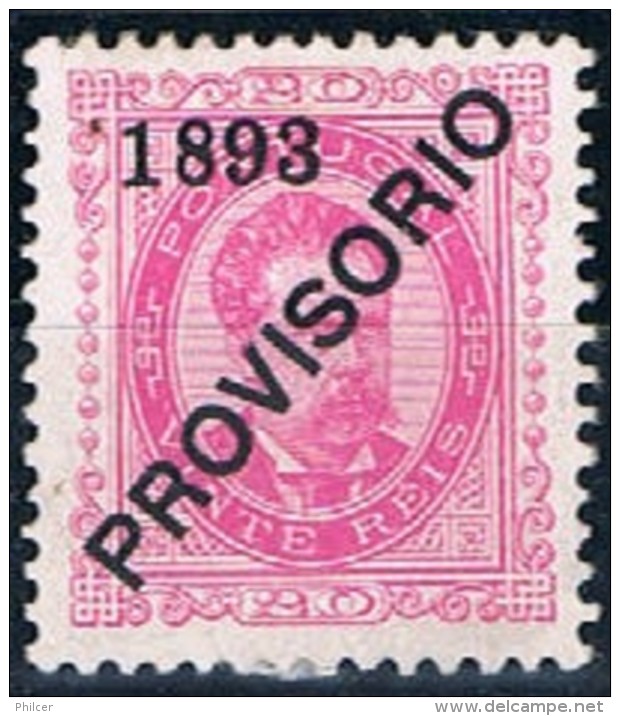 Portugal, 1892/3, # 91, Sob D, MH - Nuovi