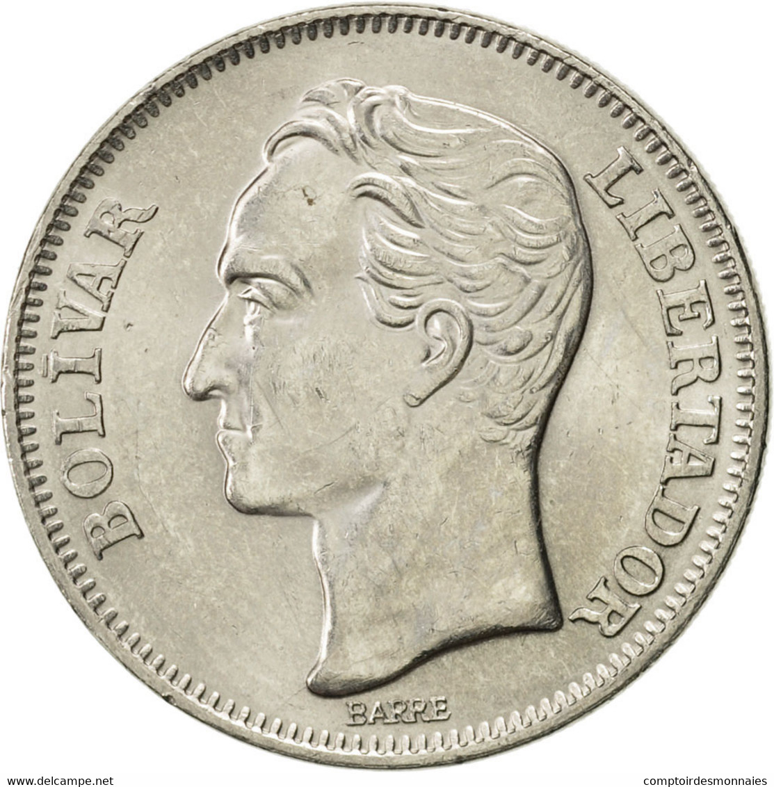 Monnaie, Venezuela, 2 Bolivares, 1989, SUP, Nickel Clad Steel, KM:43a.1 - Venezuela