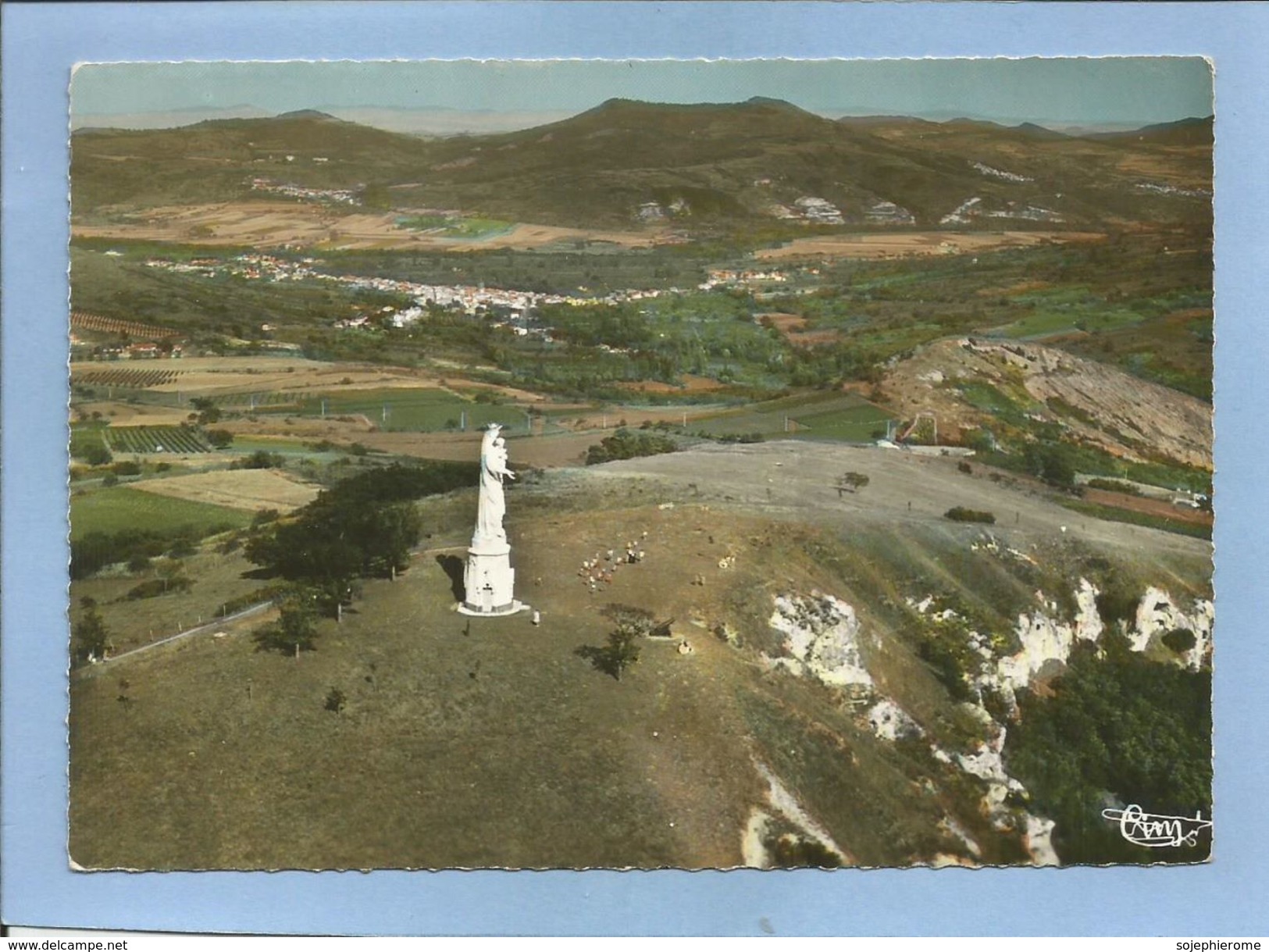 Veyre-Monton (63) La Vierge De Monton Vue Aérienne 2 Scans Environs Des Martres-de-Veyre - Veyre Monton