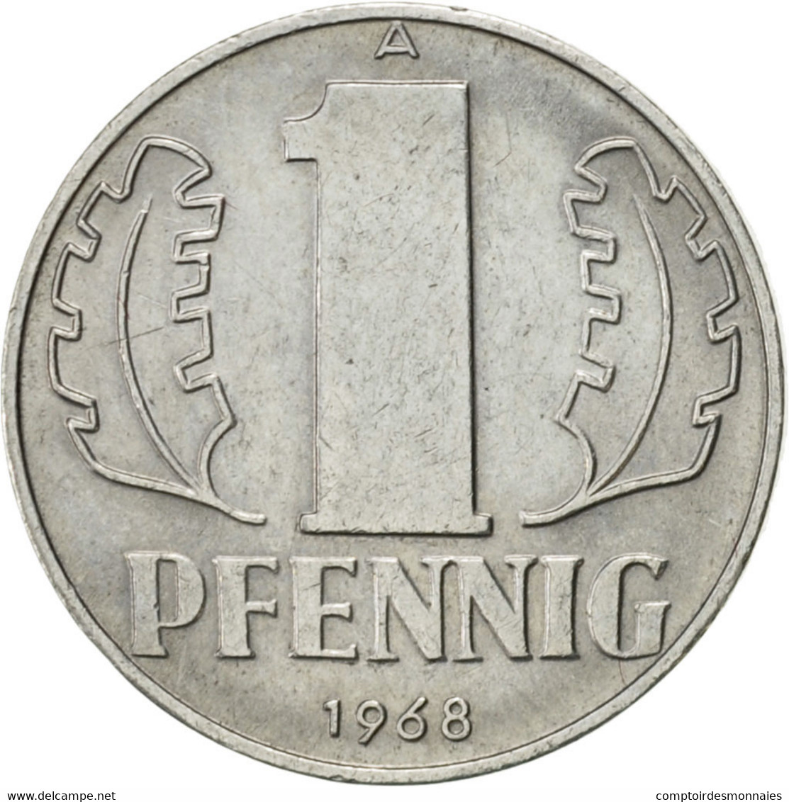 Monnaie, GERMAN-DEMOCRATIC REPUBLIC, Pfennig, 1968, Berlin, SUP, Aluminium - 1 Pfennig