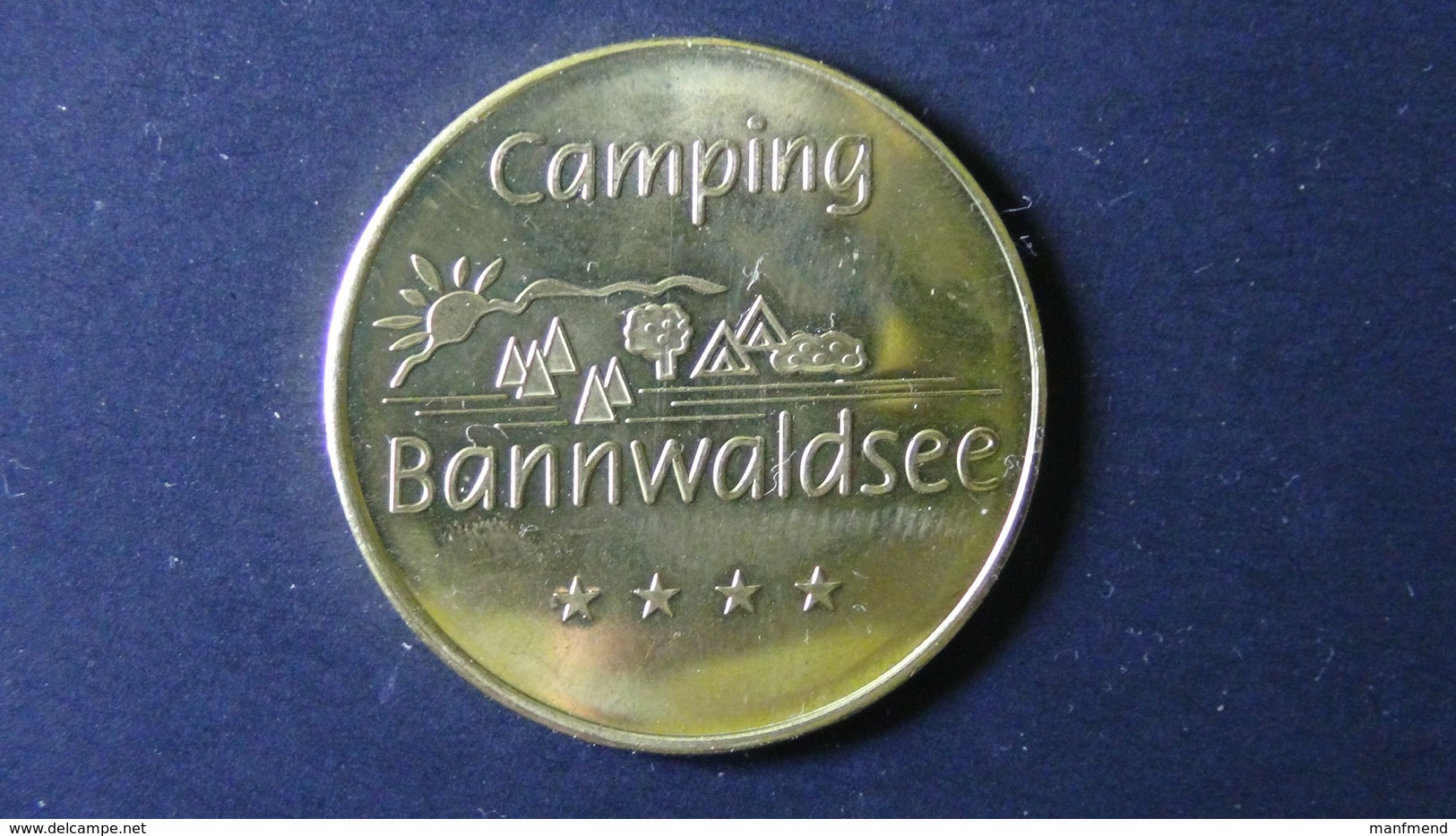 Germany - Colomanskirche Schwangau / Camping Bannwaldsee - Look Scans - Monete Allungate (penny Souvenirs)