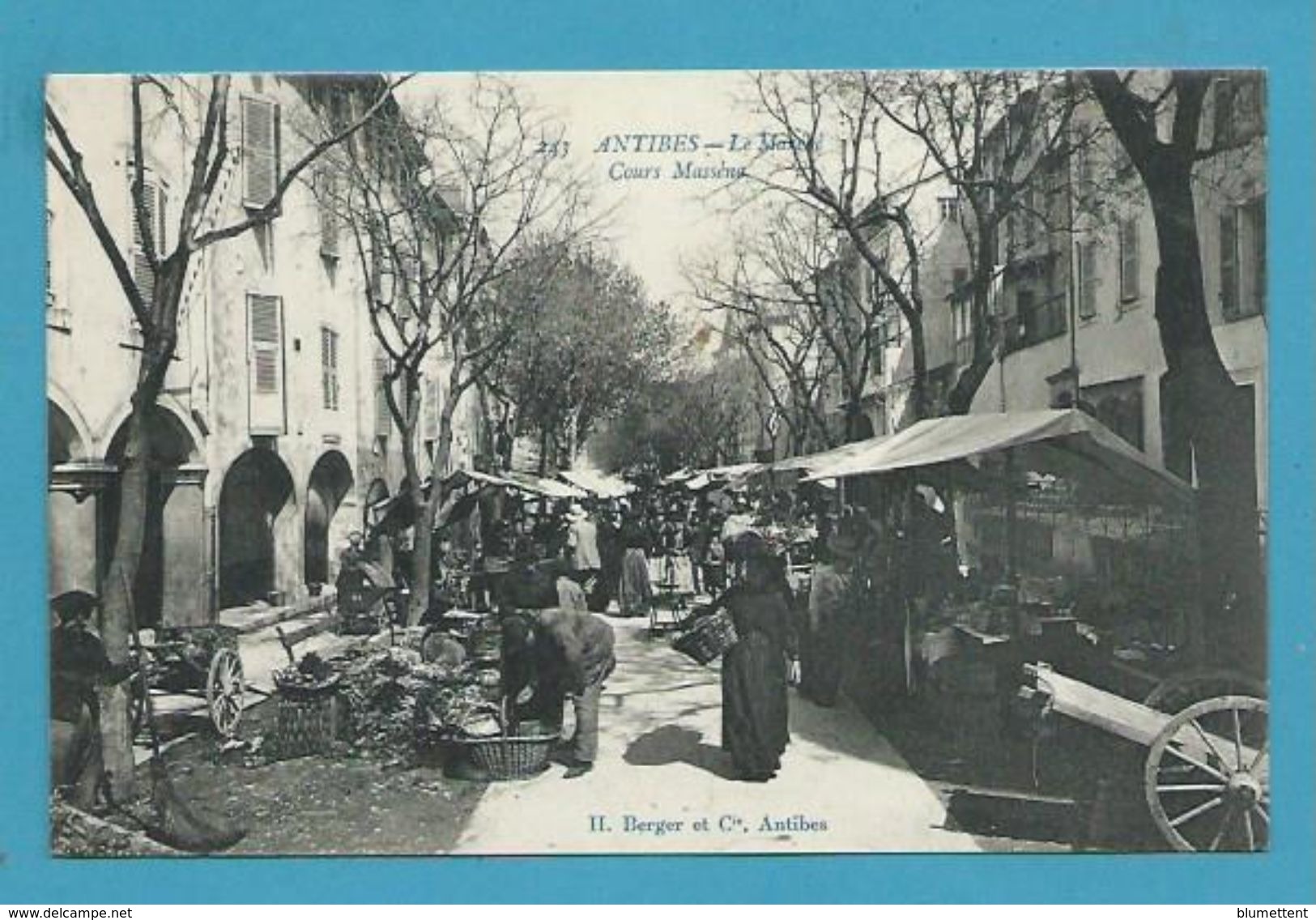 CPA 243 - Le Marché Cours Masséna ANTIBES 06 - Antibes - Altstadt