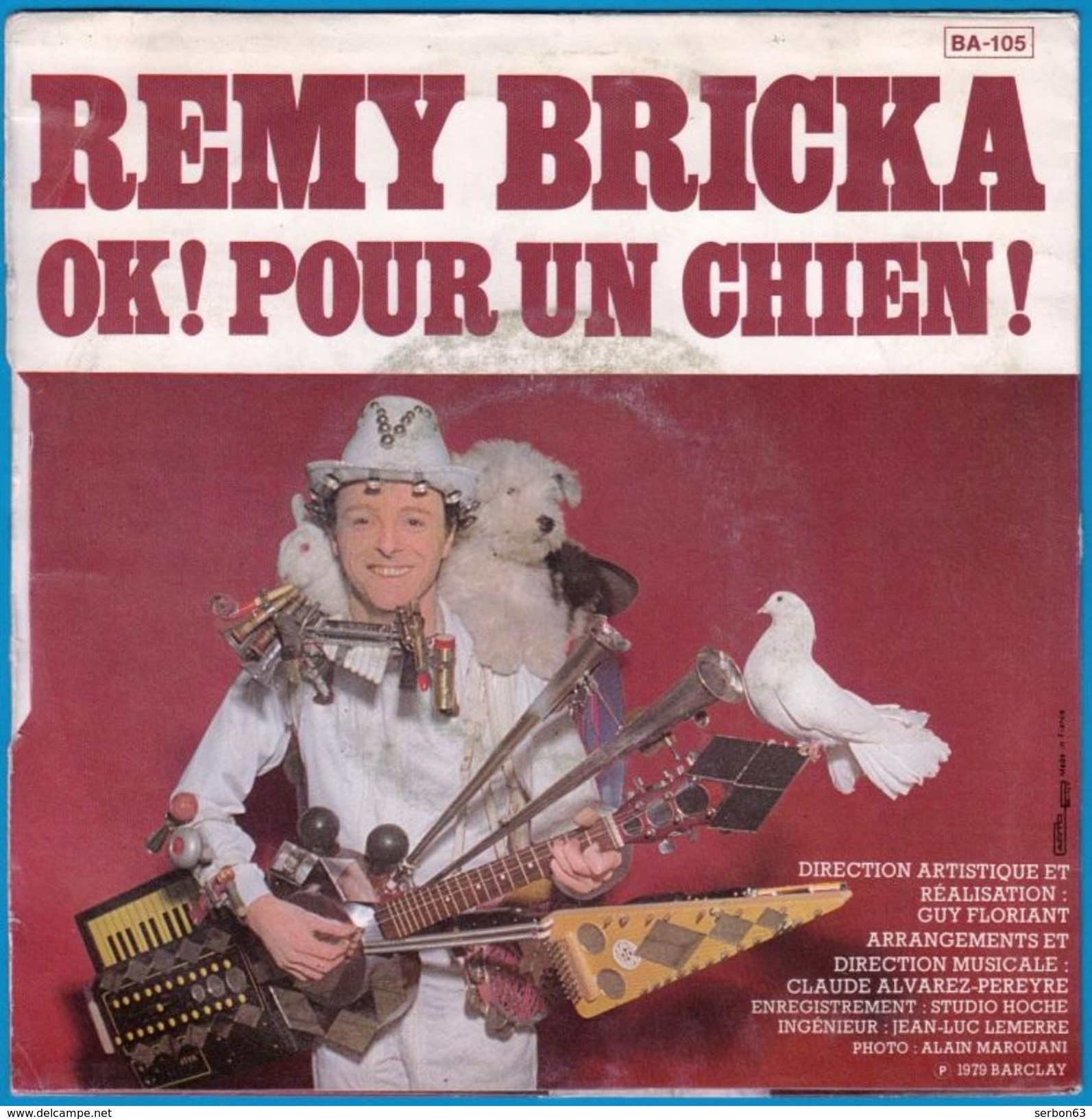 DISQUE 45 TOURS NEUF 1979 LE BON DIEU M'A DIT REMI BRICKA & OK POUR MON SITE Serbon63 DES MILLIERS D'OBJETS EN VENTES 69 - Humor, Cabaret