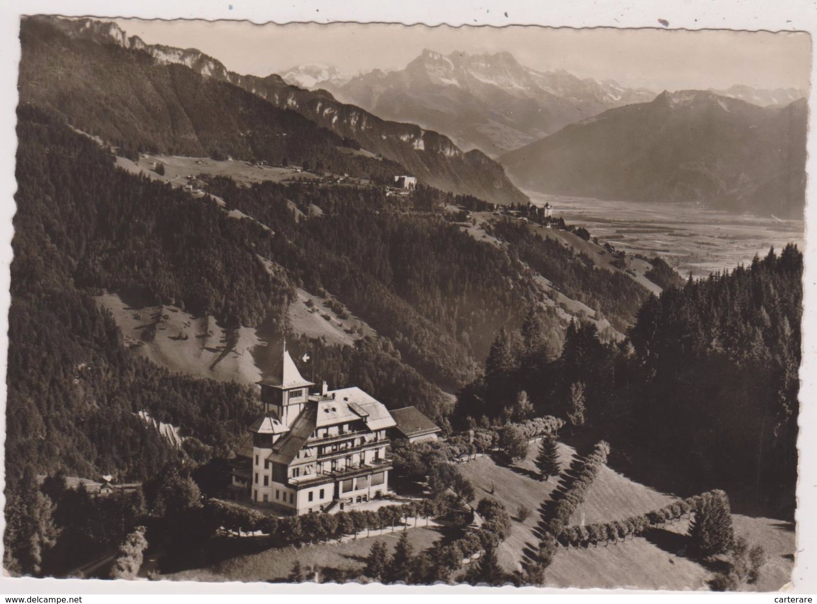 SUISSE,HELVETIA,SWISS,SWITZERLAND,SCWEIZ,SVIZZERA, Vaud,montreux,les Avants,col Sonloup,HOTEL - Montreux