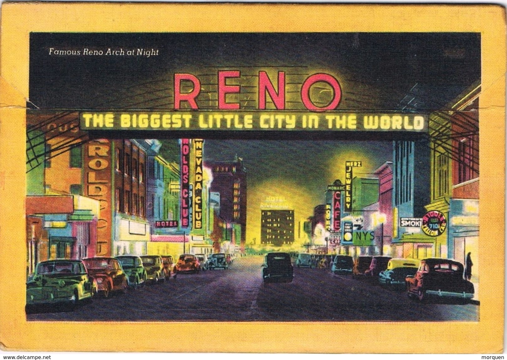 25311. Paquete Postales, Souvenir Folder Greetings  RENO (Nevada) 1948 - Reno