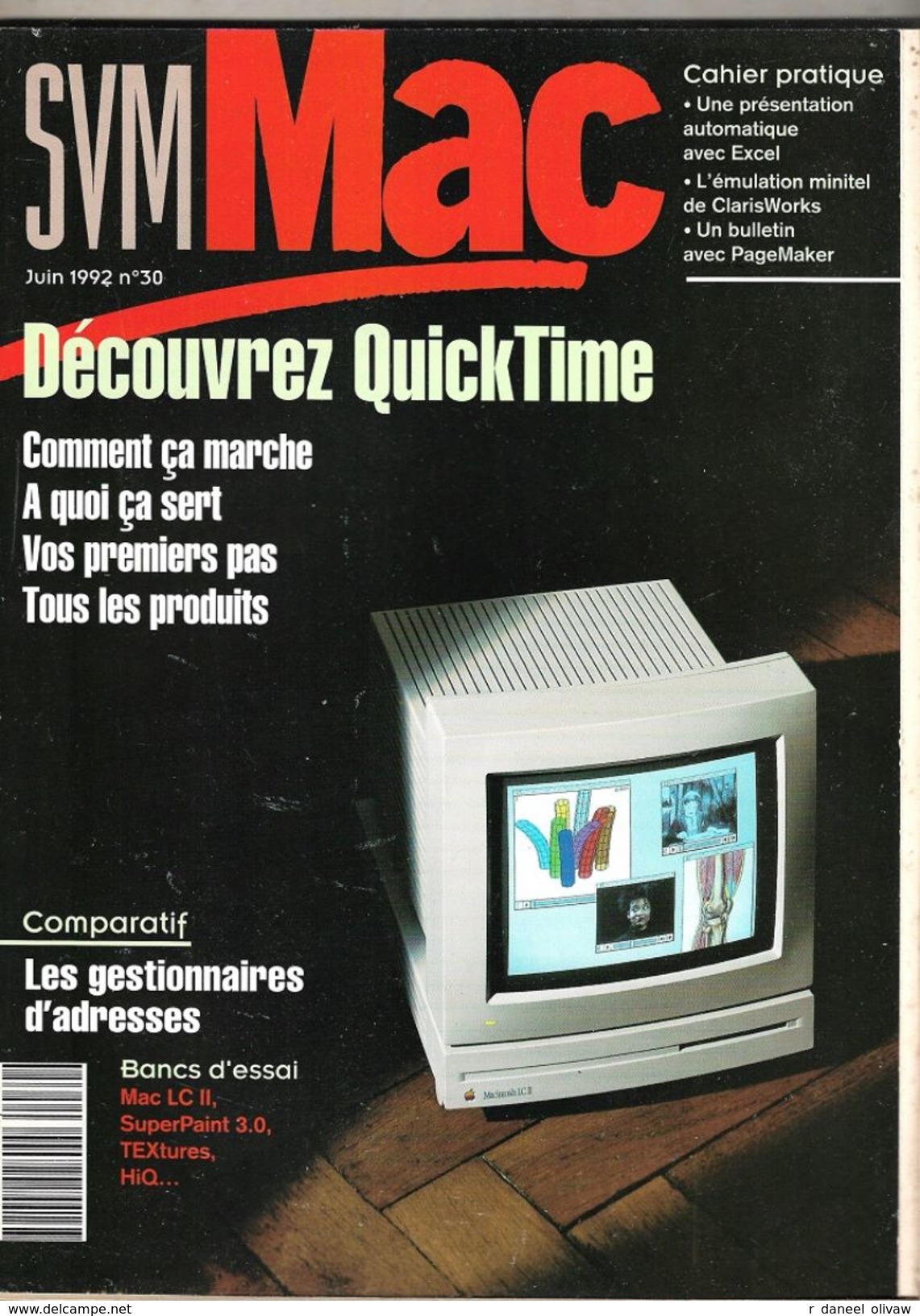 SVM Mac N° 30 - Juin 1992 (BE+) - Informatica