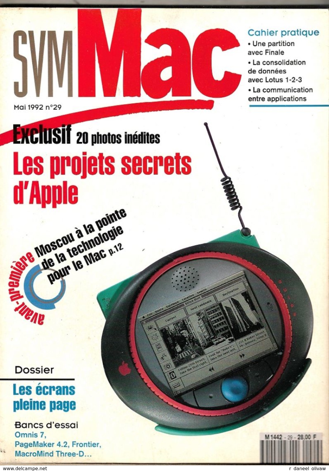 SVM Mac N° 29 - Mai 1992 (BE+) - Informatica