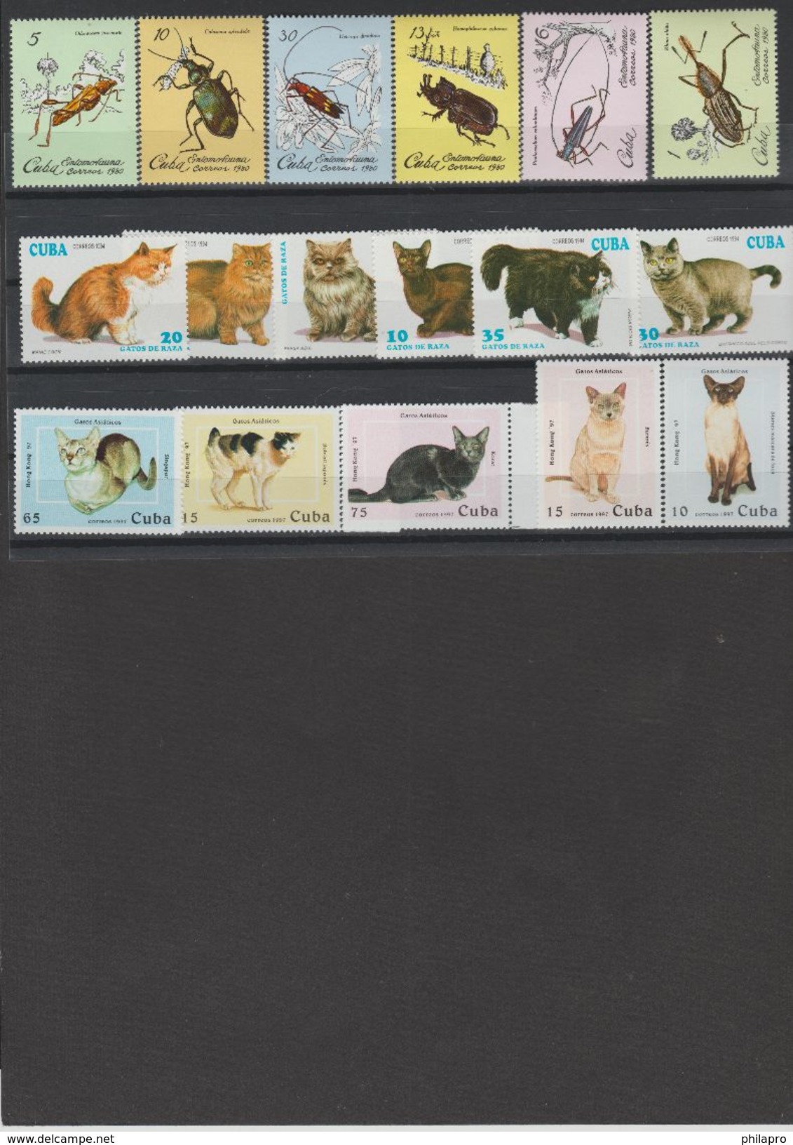 CUBA  LOT **MNH  Réf  H522T - Lots & Serien