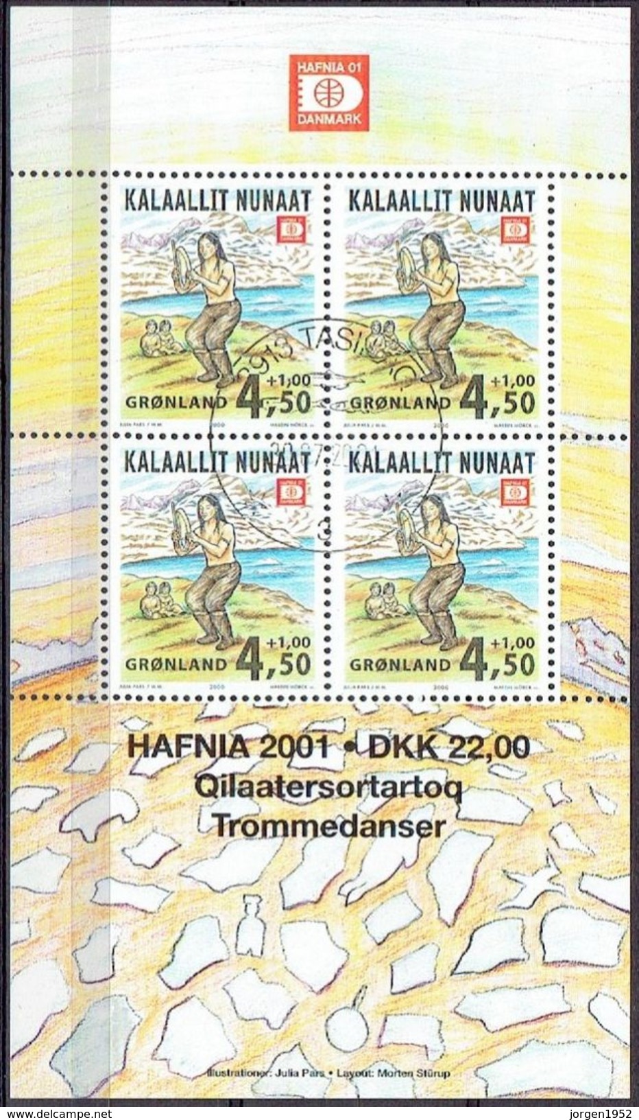 GREENLAND  # FROM 2000 STAMPWORLD  358 - Oblitérés