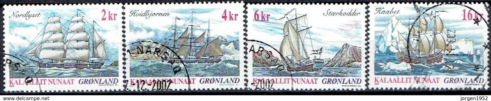 GREENLAND  # FROM 2002 STAMPWORLD  381-84 - Oblitérés