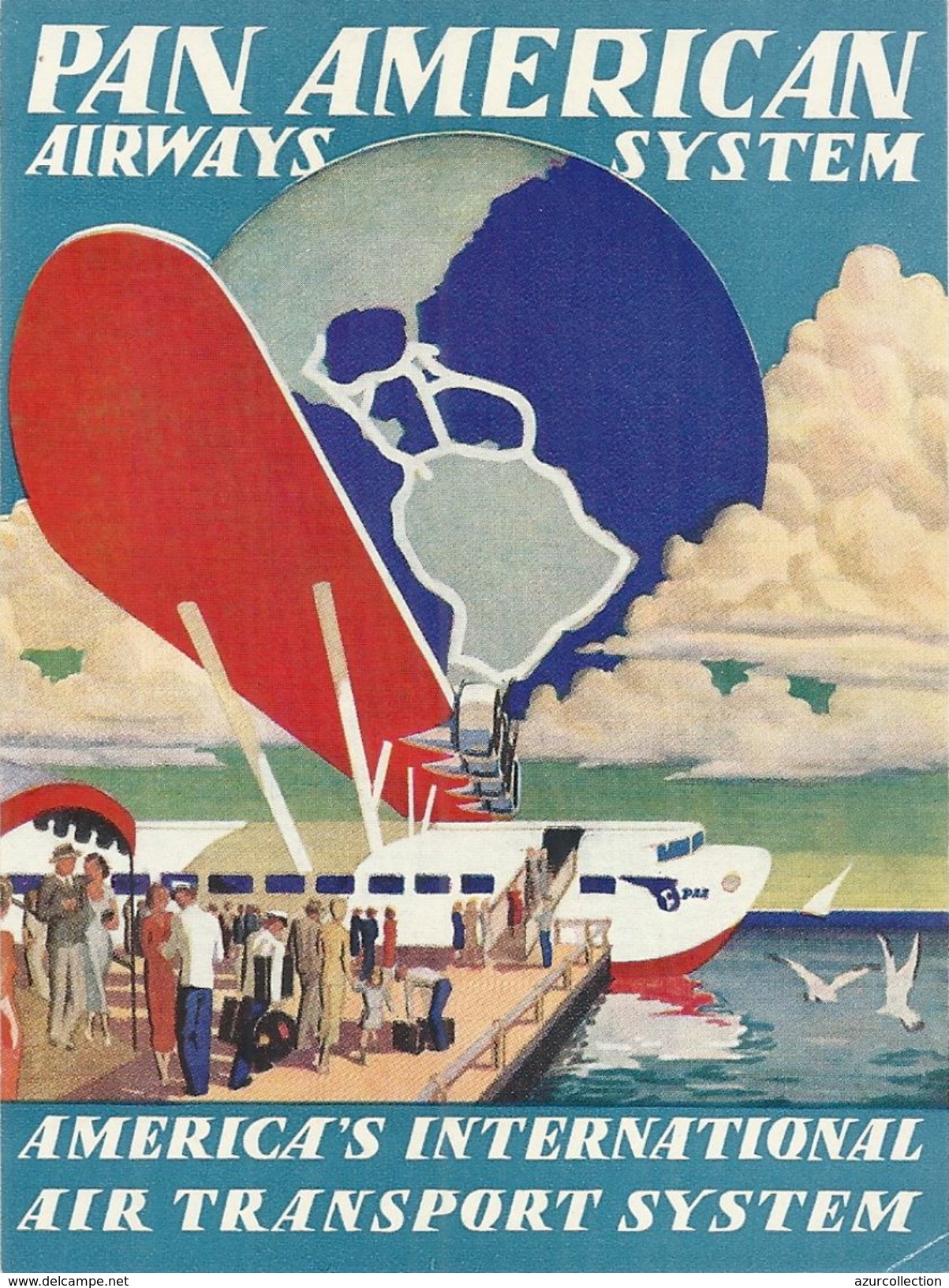 PAN AMERICAN AIRWAYS - Aufklebschilder Und Gepäckbeschriftung