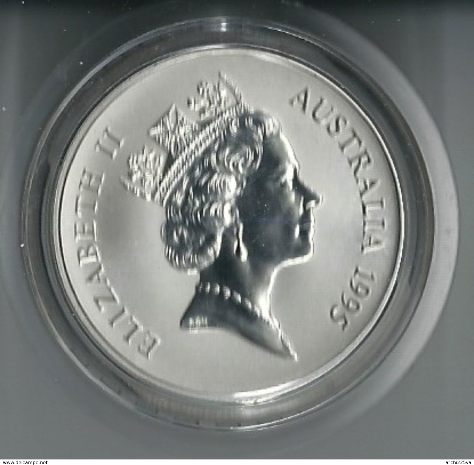 1995 AUSTRALIA - Kangaroo / Canguro  - 1 Dollars FDC PROOF - Argento / Argent / Silver 999 / 1000 - Confezione Originale - Dollar