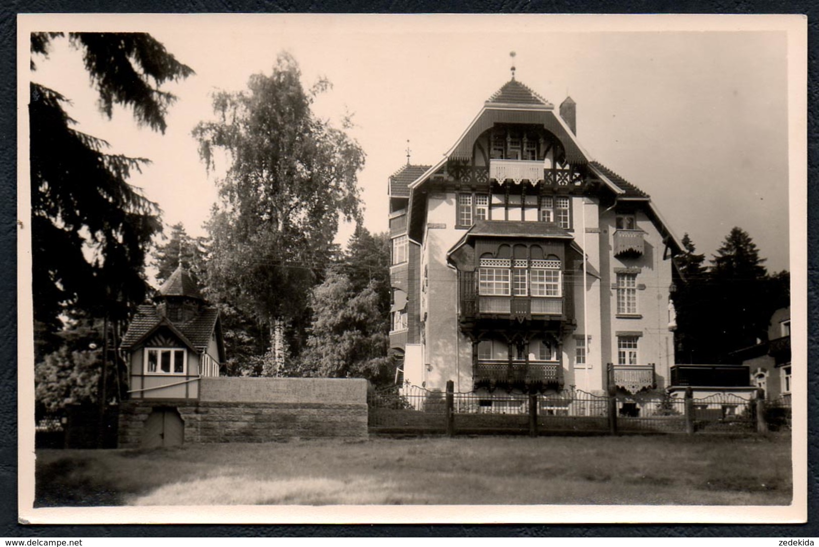 A0945 - Alte Foto Ansichtskarte - Hartha - Reichsbahn Genesungsheim - H. Schönbach TOP - Hartha