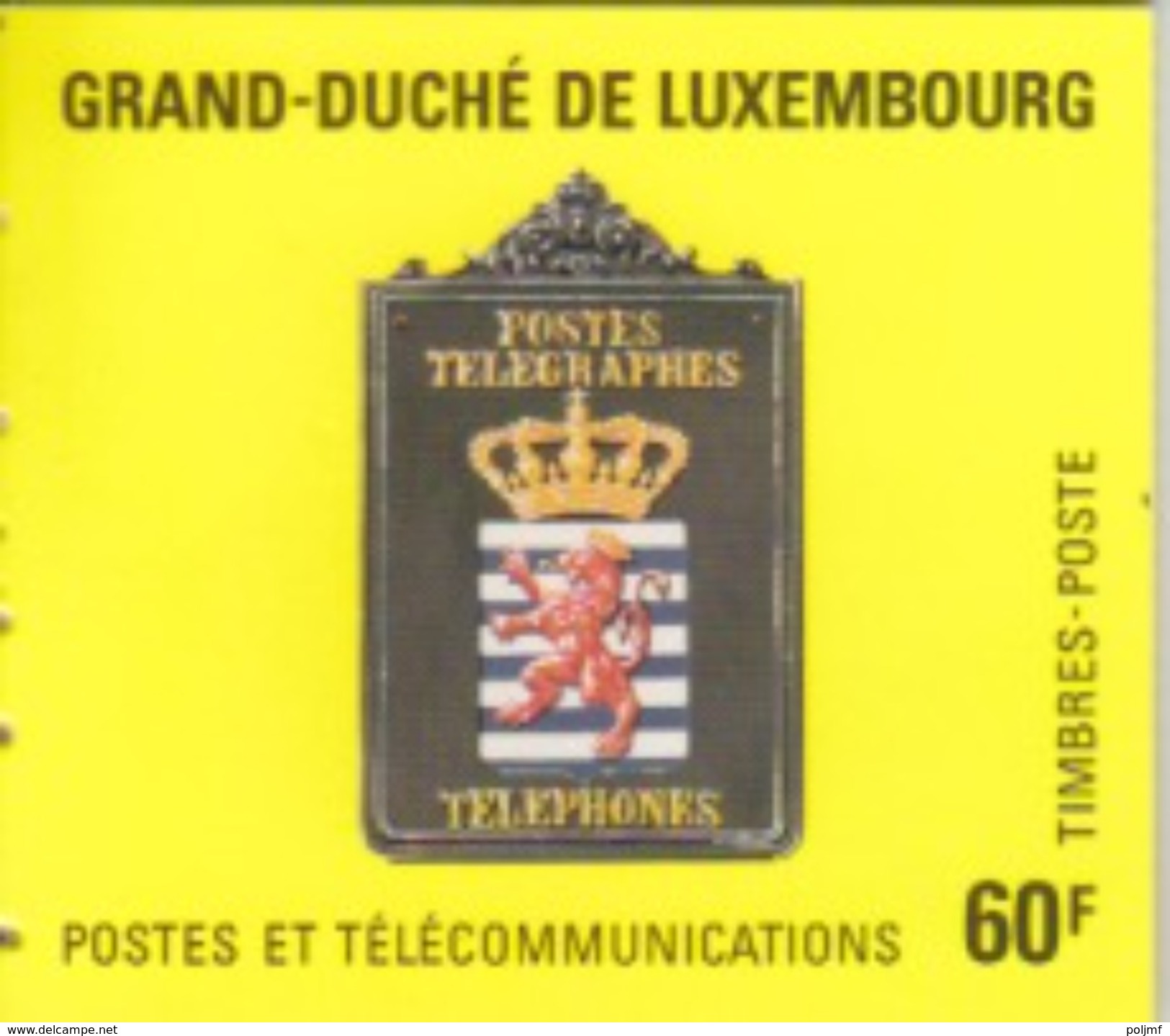 Carnet Complet à 60F De 5 TP N° 1232, 1233 X 4 (Téléphone Et Boîte Aux Lettres). C 1232 De 1991 - Carnets