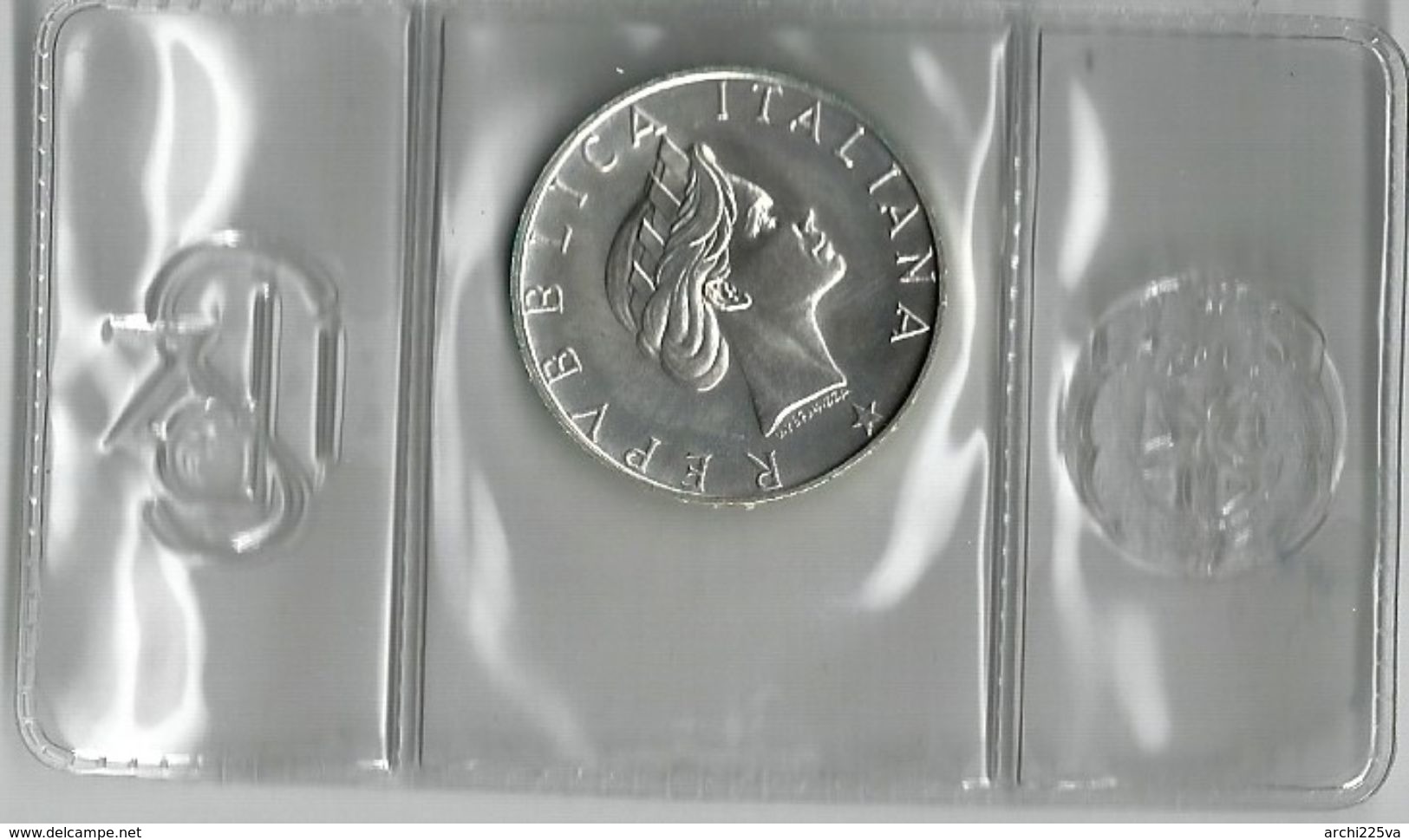 1986 ITALIA - PACE - 500 Lire FDC - Argento / Silver / Argent - Confezione Originale - Set Fior Di Conio