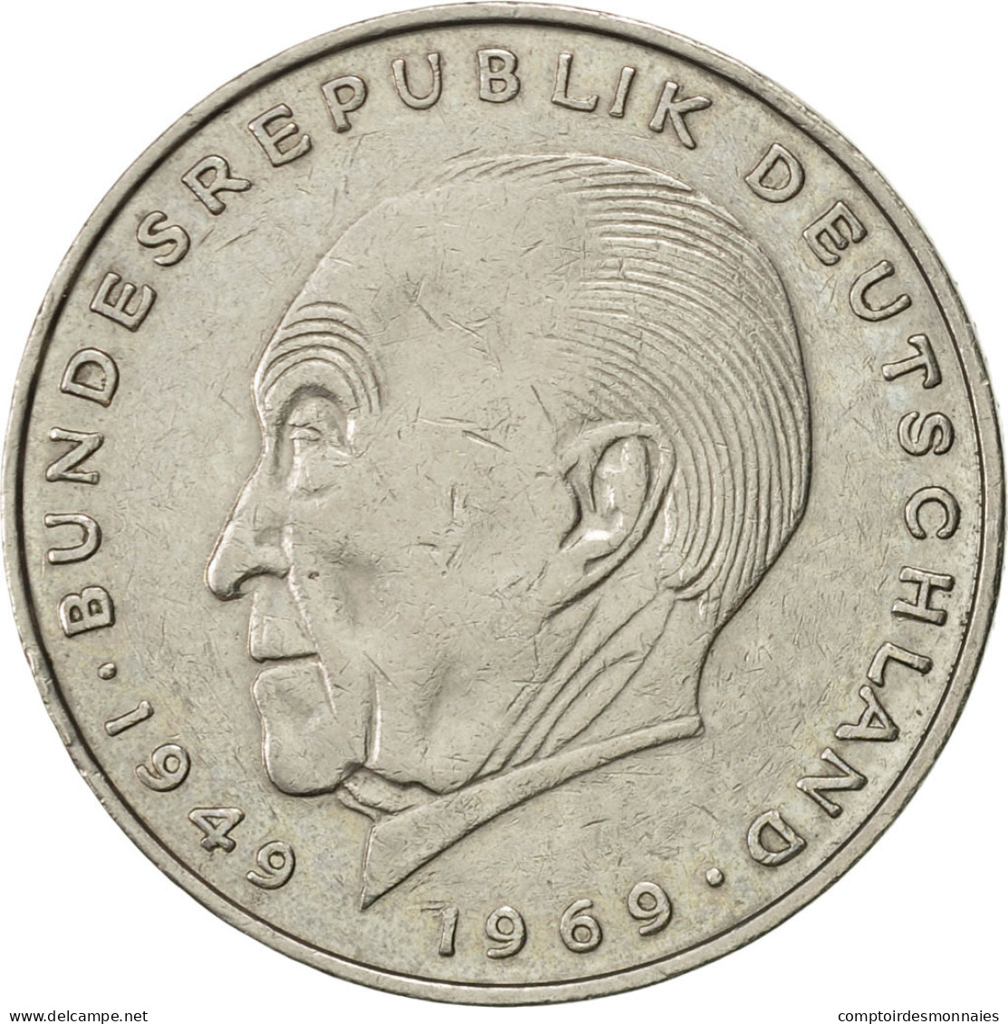 Monnaie, République Fédérale Allemande, 2 Mark, 1973, Munich, TTB+ - 2 Marcos