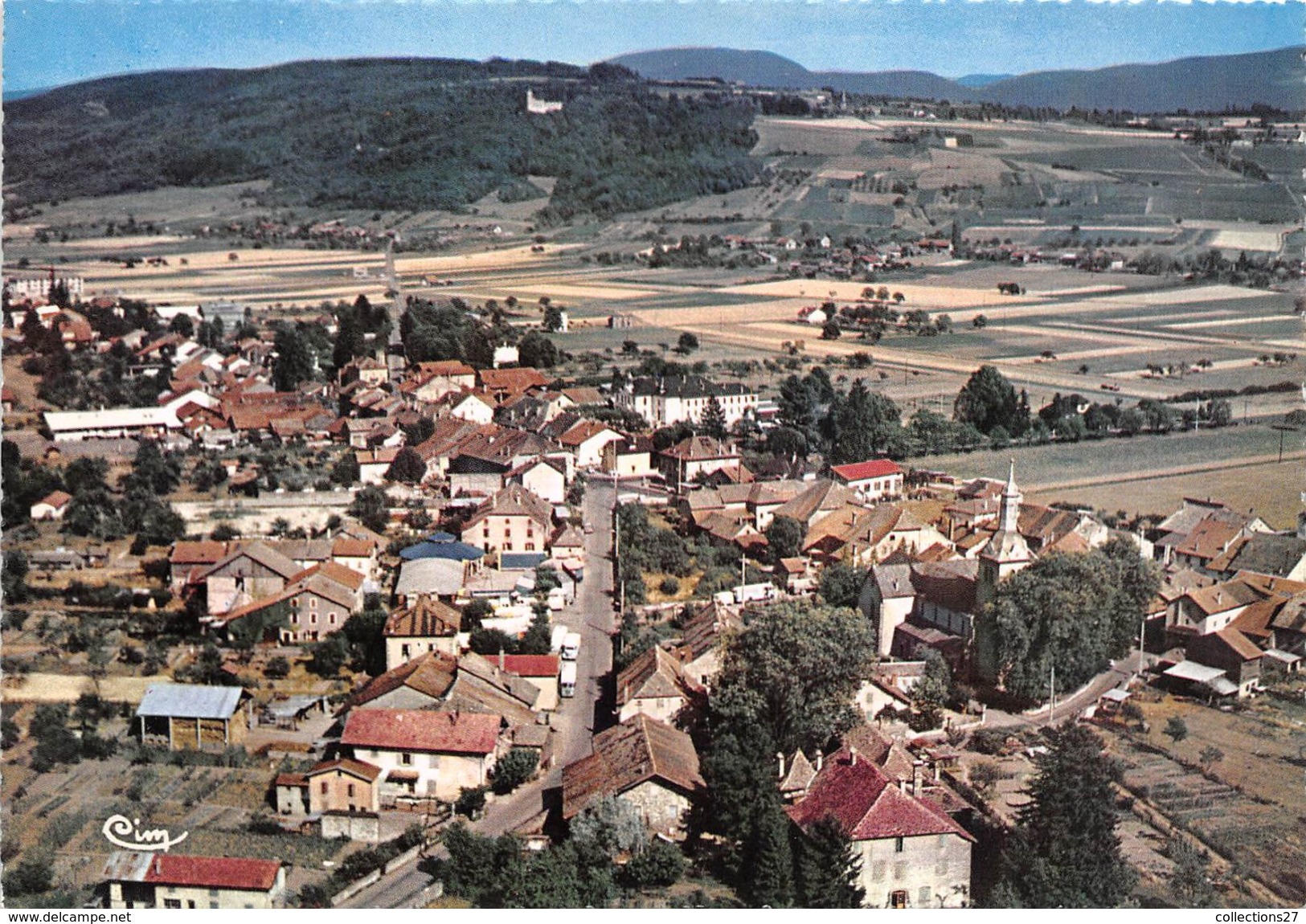 74-DOUVAINE-  VUE GENERALE AERIENNE - Douvaine