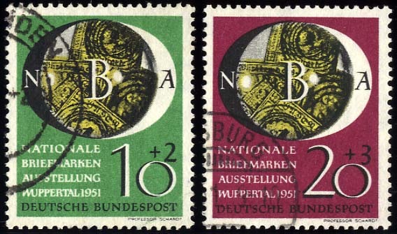 BUNDESREPUBLIK 141/2 O, 1951, NBA, Pracht, Mi. 100.- - Otros & Sin Clasificación