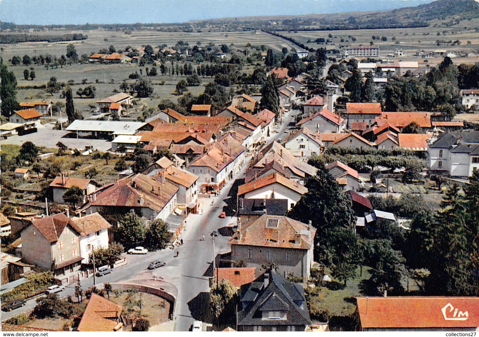 74-DOUVAINE-VUE GENERALE AERIENNE - Douvaine